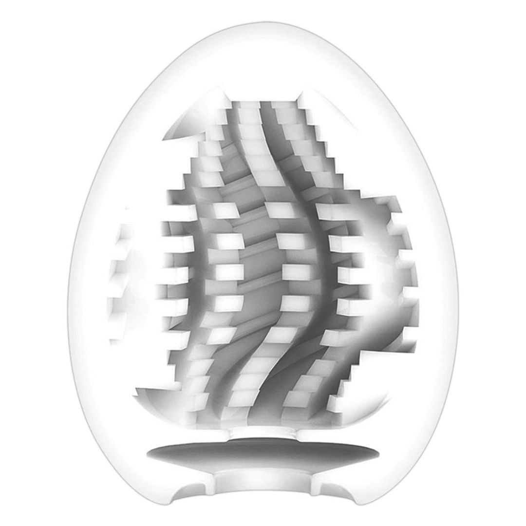 Tenga Ei Masturbator 'Egg Tornado“ mit Spiralrillen-Struktur 1 St Vibrator