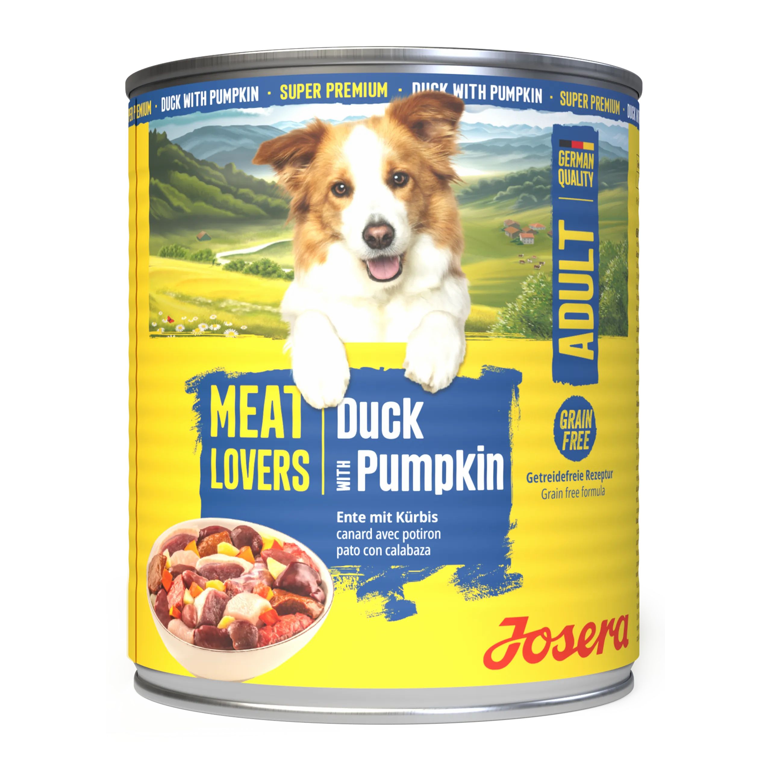 Josera Meat Lovers Adult Menu Duck & Pumpkin 6x800 g Futter