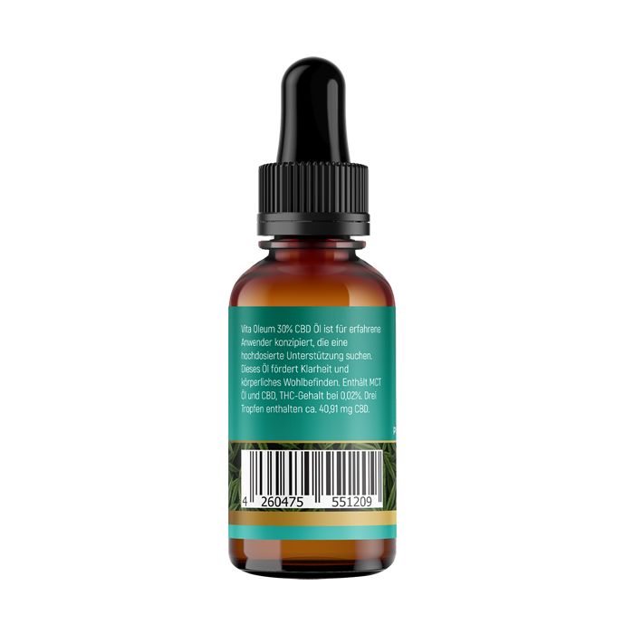 Vita Oleum® 30% CBD-Öl 1 ml Tropfen zum Einnehmen