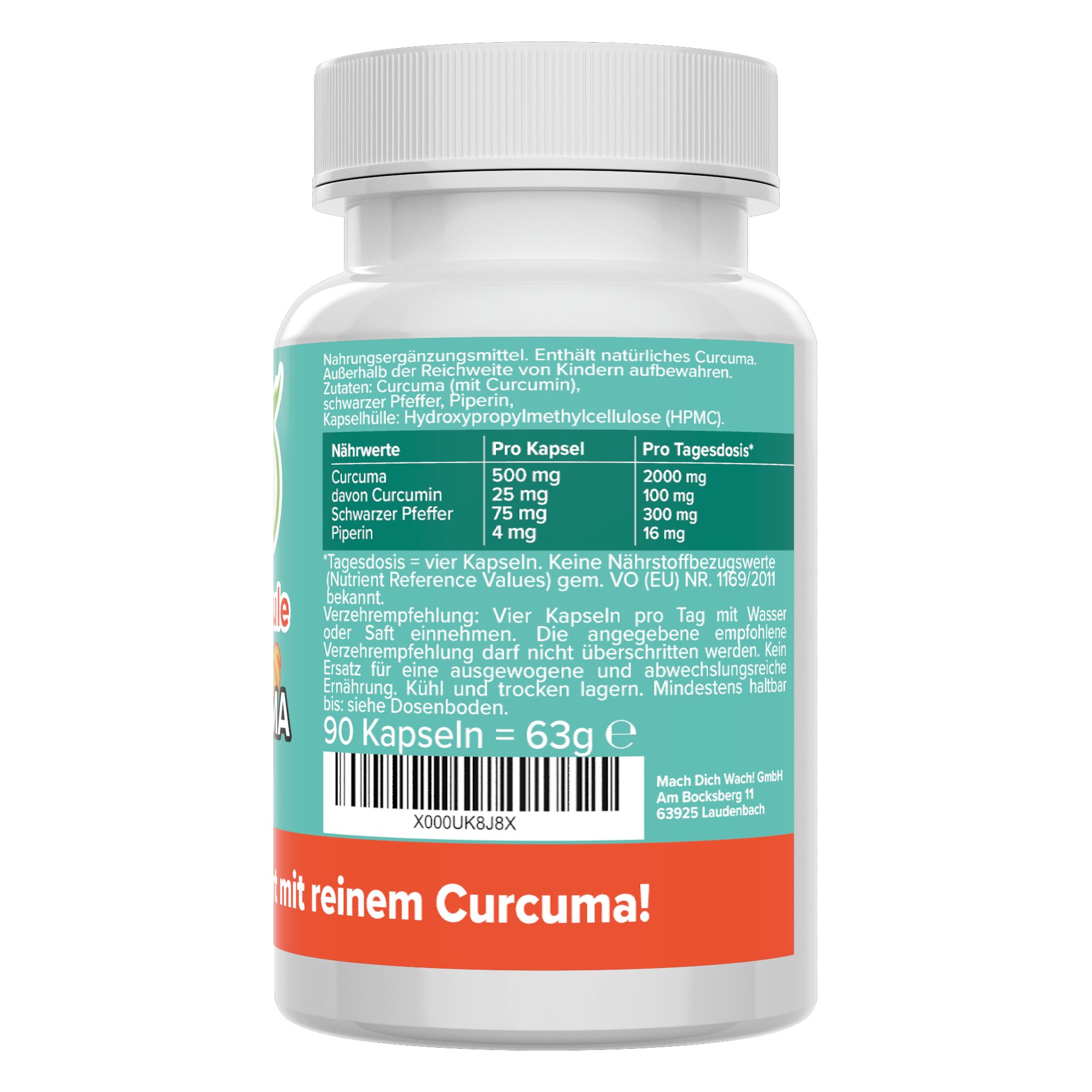 Curcuma Kapseln - Vitamineule® 90 St