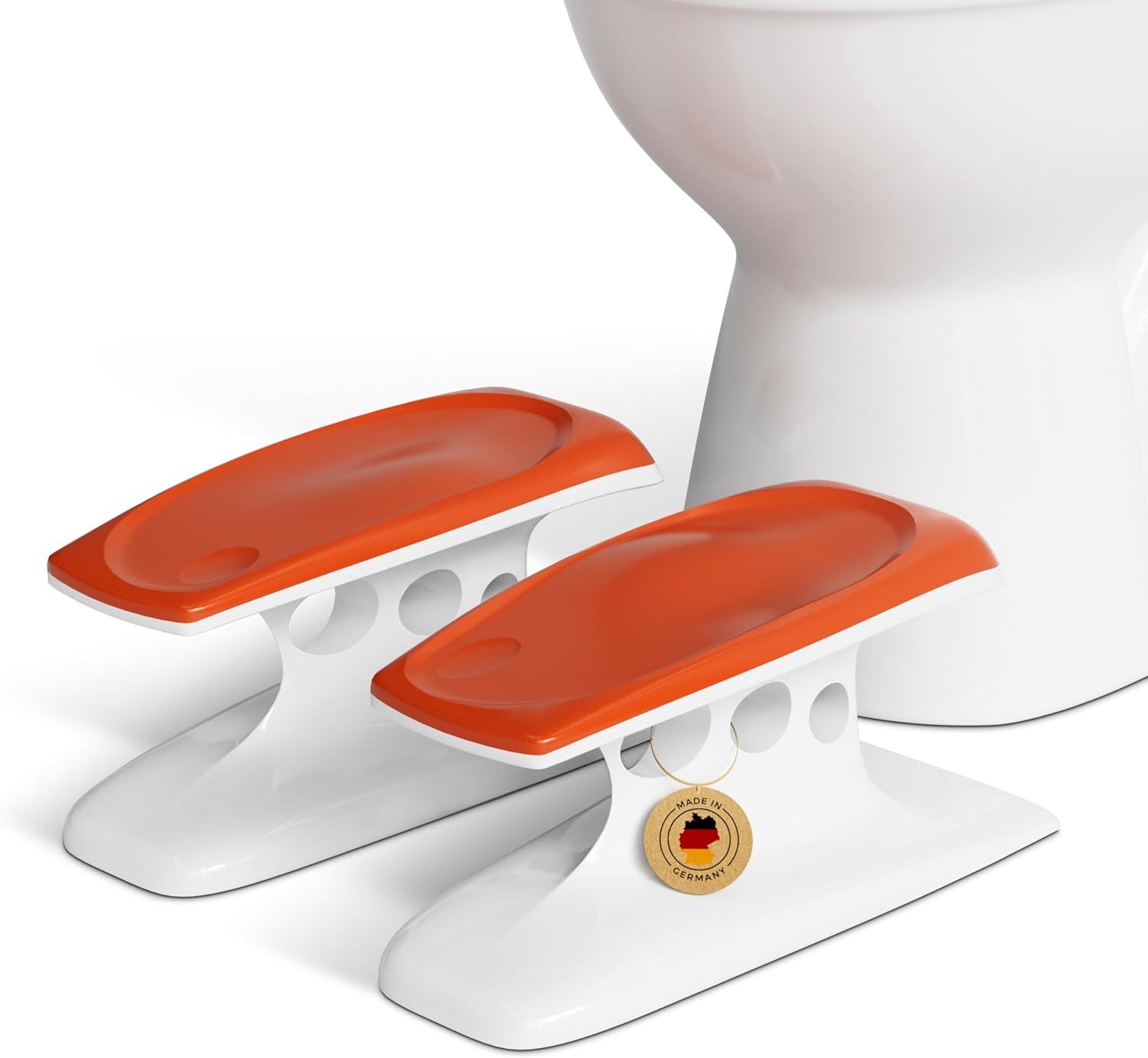 Original Dr. Berger Ralax Toilettenhocker, Orange