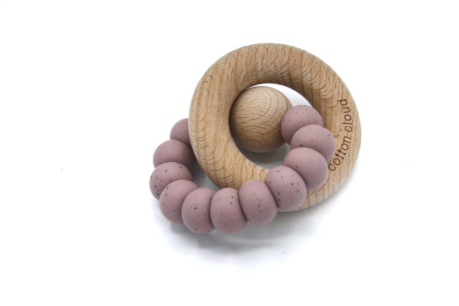 the cotton cloud Round Beißring Mauve