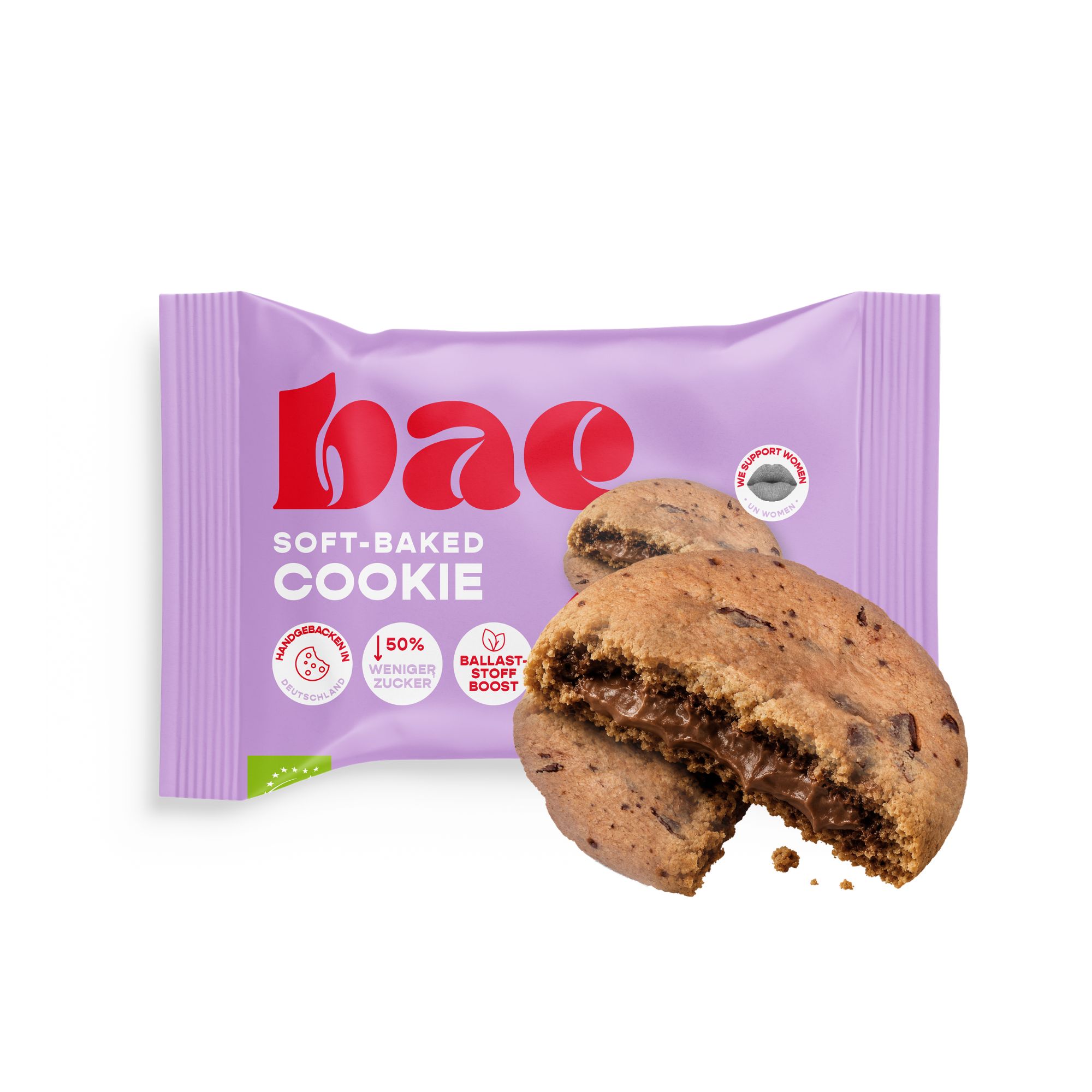 Soft-Baked Bio-Cookies Nougat 12 St
