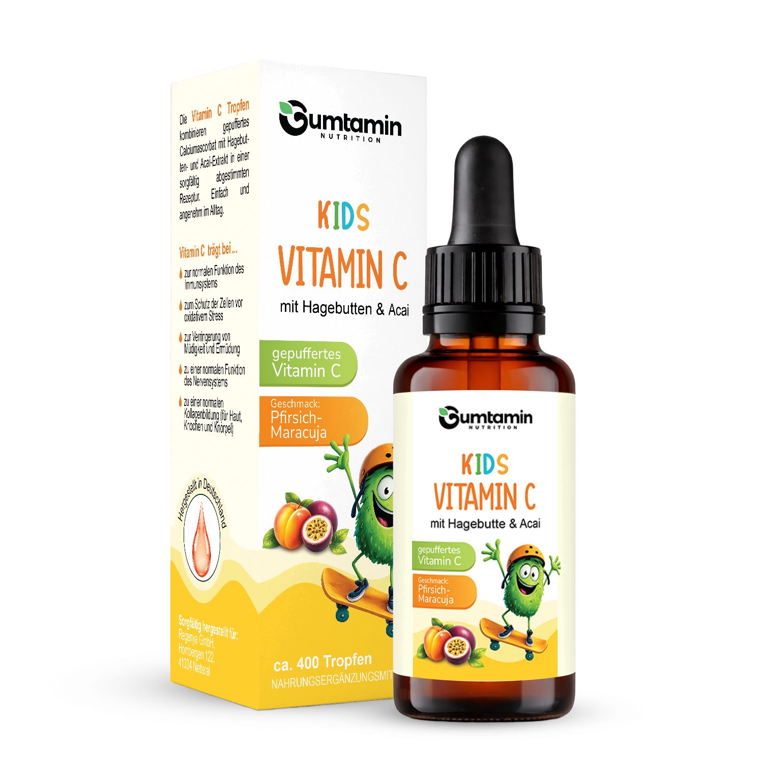 Gumtamin Kinder Vitamin C Tropfen 20 ml zum Einnehmen