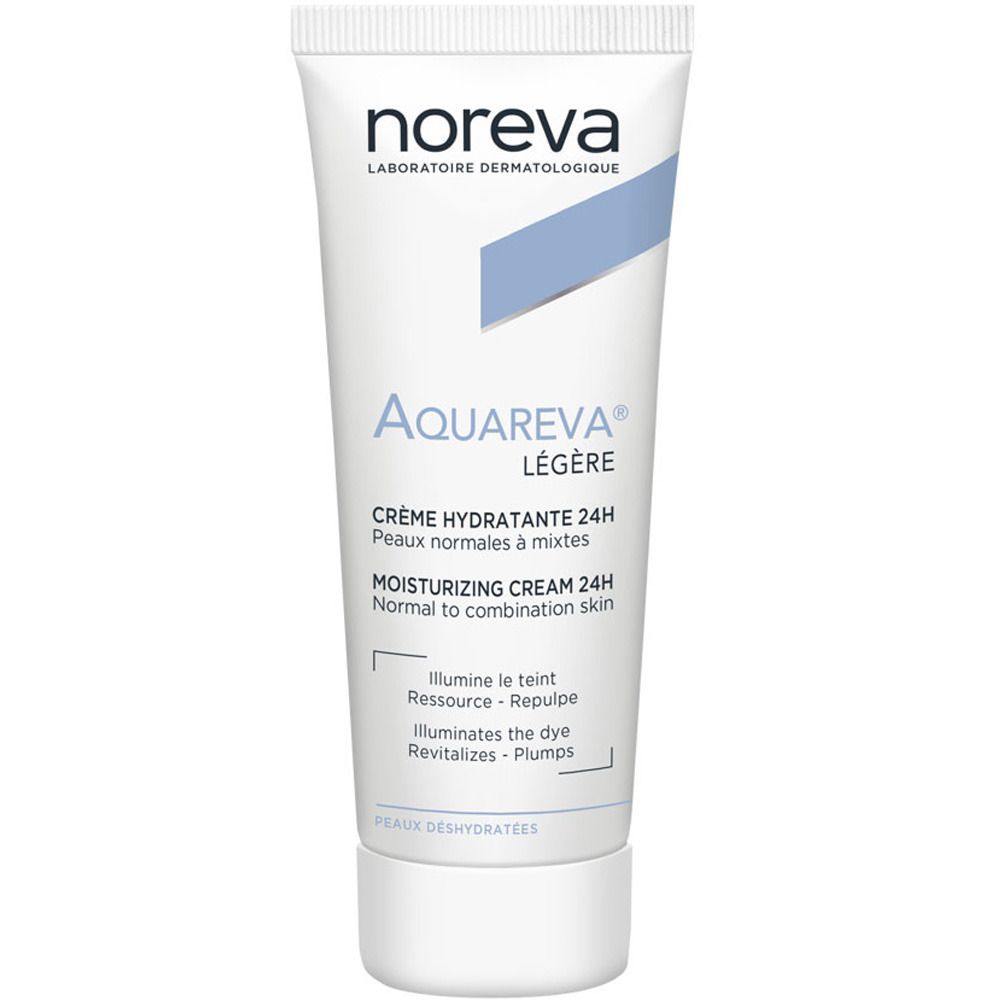 Noreva Laboratoires Aquareva Crème hydratante texture légère 24h
