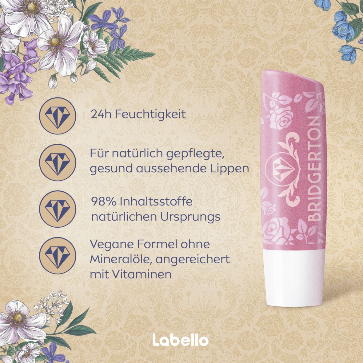 Labello Limited Bridgerton Edition Lippenpflegeset