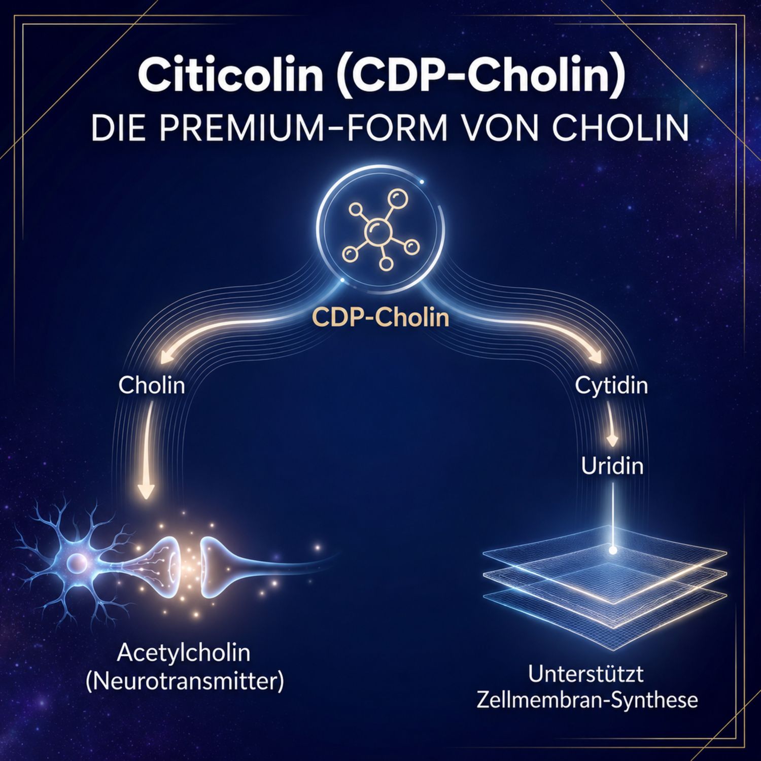 Supplenatura Citicolin CDP-Cholin