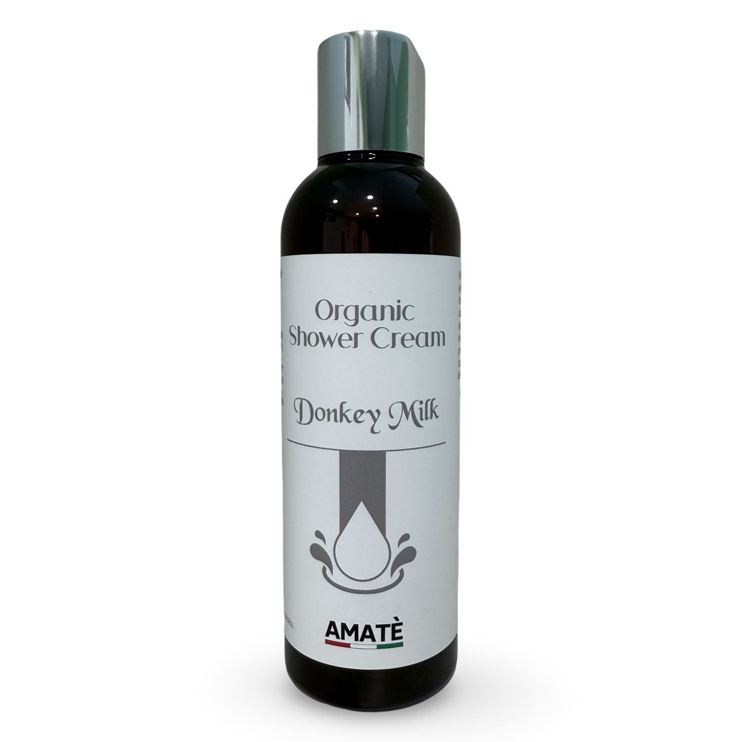 Amatè Bagno Doccia al Latte d'Asina bio - Organic Shower Cream Donkey Milk