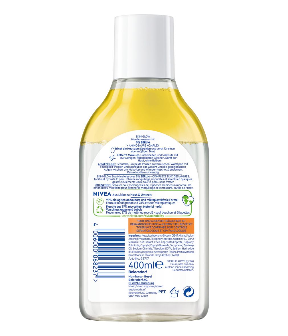 NIVEA Mizellenwasser Skin Glow
