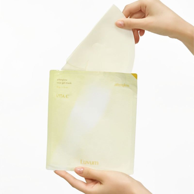 LUVUM Afterglow Yuja Gelmaske – Glow, Feuchtigkeit & Vitamin-C-Pflege für strahlende Haut