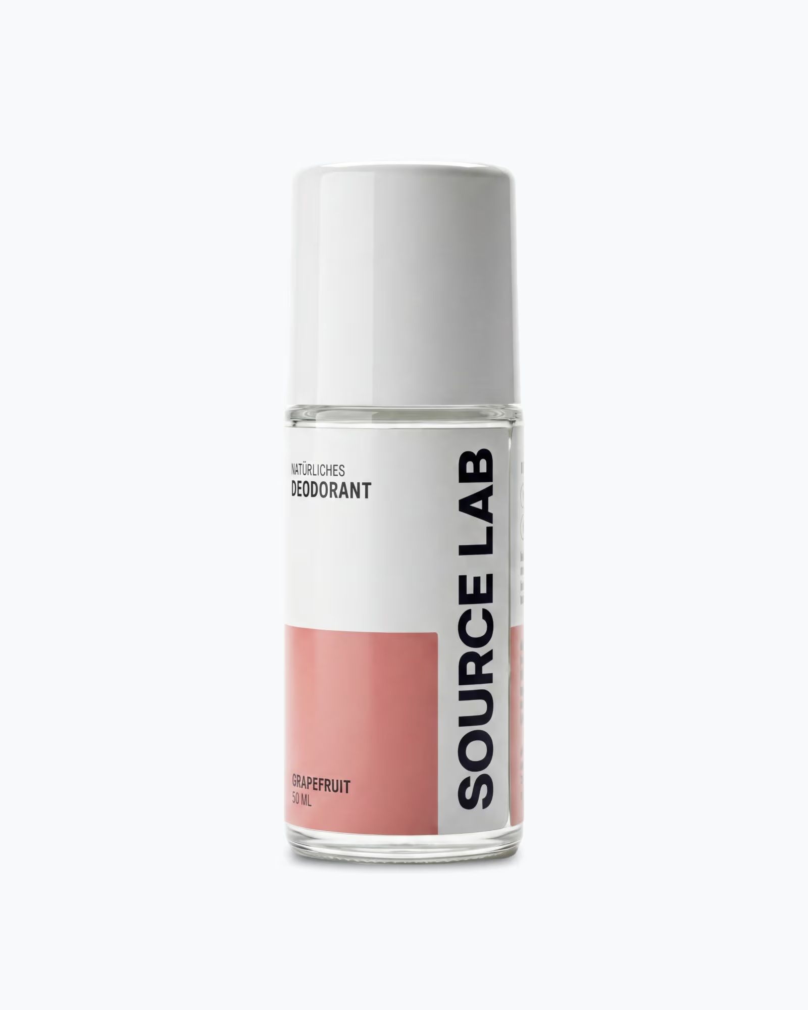 SOURCE LAB Deo Roll-on Grapefruit. Natürliches Deodorant mit Grapefruit-Duft. 50 ml.