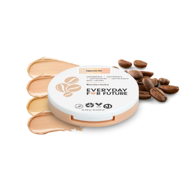 Everyday For Future - Quad Correttori con Olio di Caffè - Cappuccino Mix