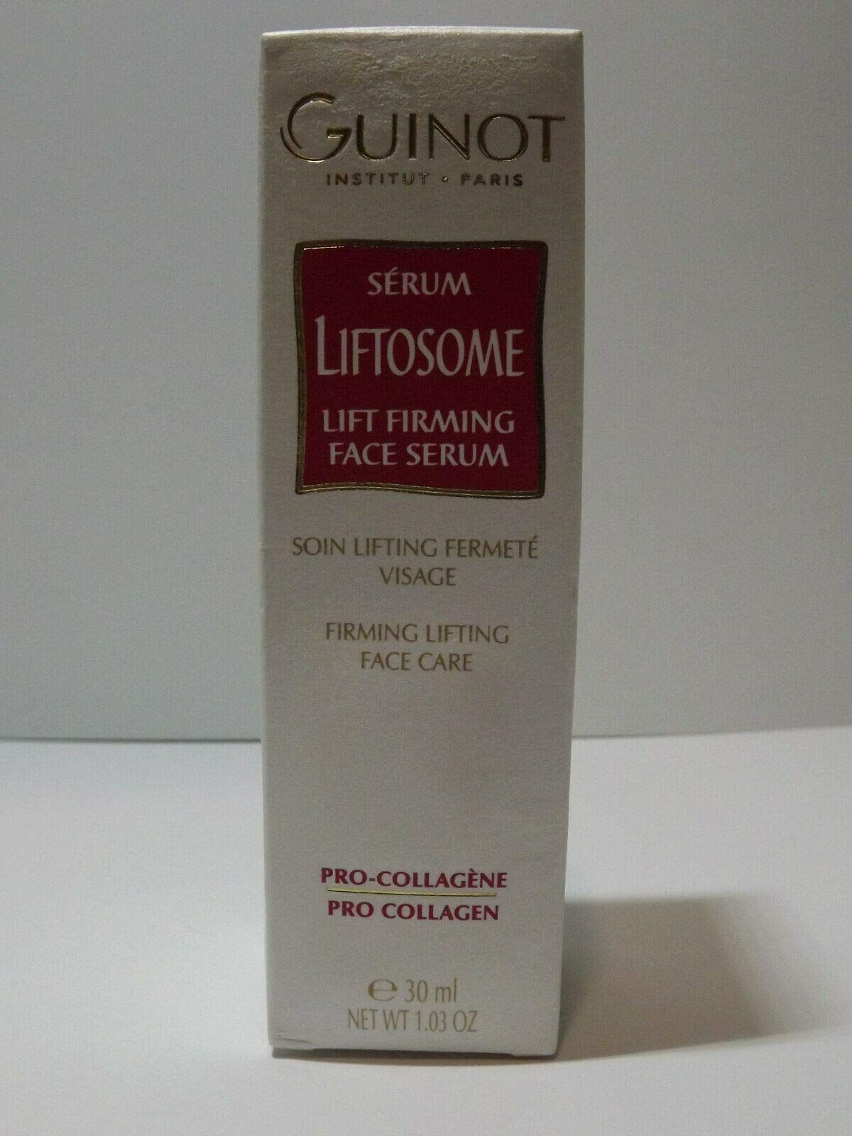 Guinot Liftosome Serum Verpackung: Vorderseite mit Produktnamen und Details.
