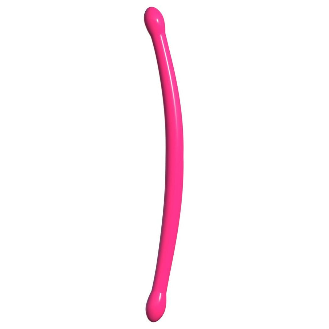 Pinker Doppeldildo 'Double Whammy' | Mit verdickten Enden | Classix