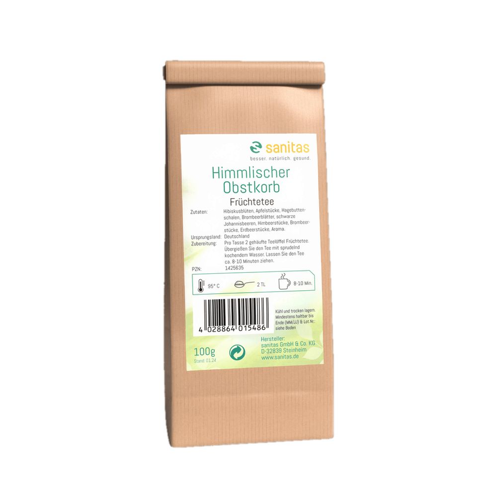 Früchtetee himmlischer Obstkorb 250 g Tee