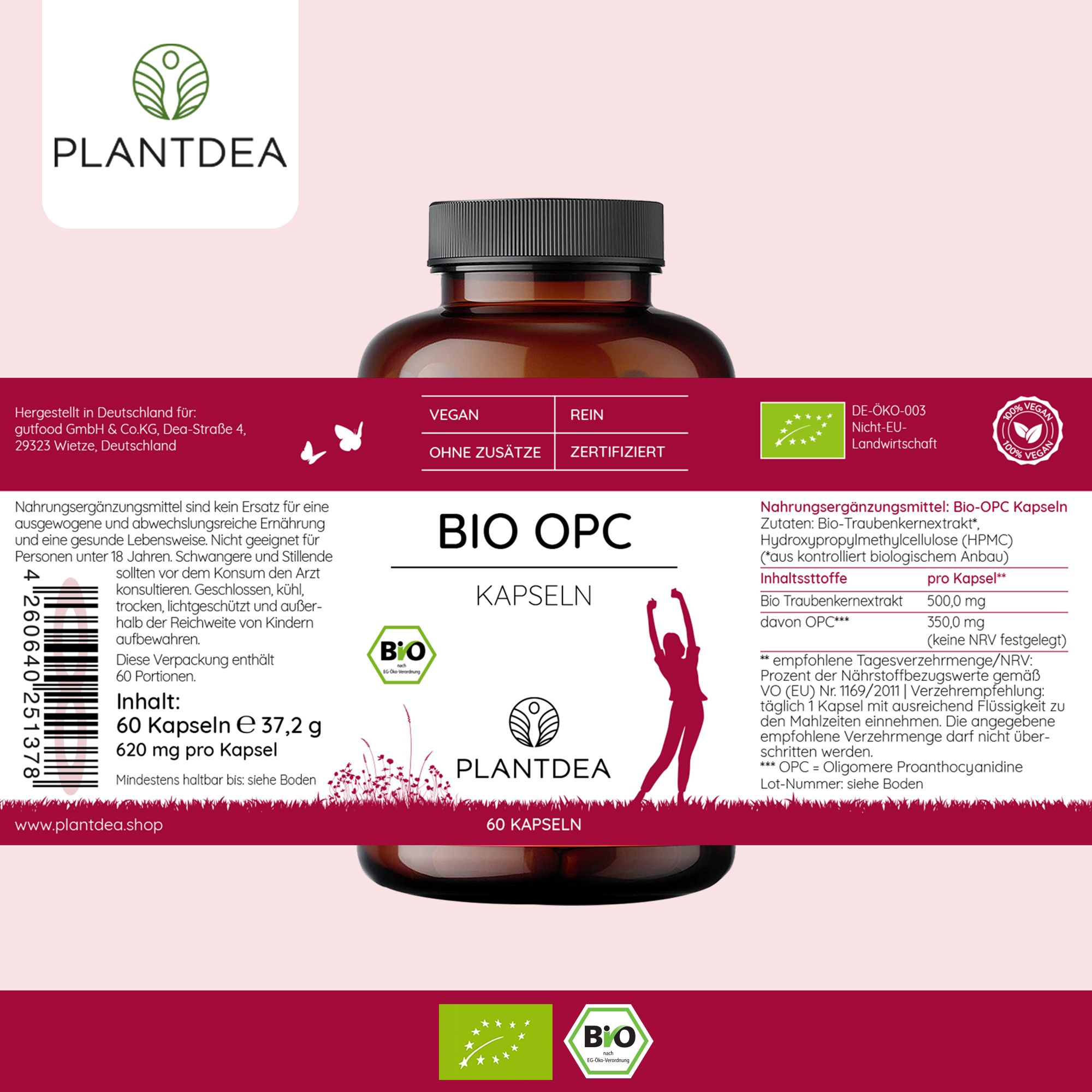 PlantDEA Bio OPC Kapseln