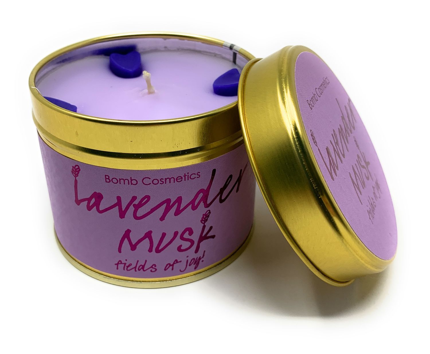 Bomb Cosmetics Lavender Musk Candle