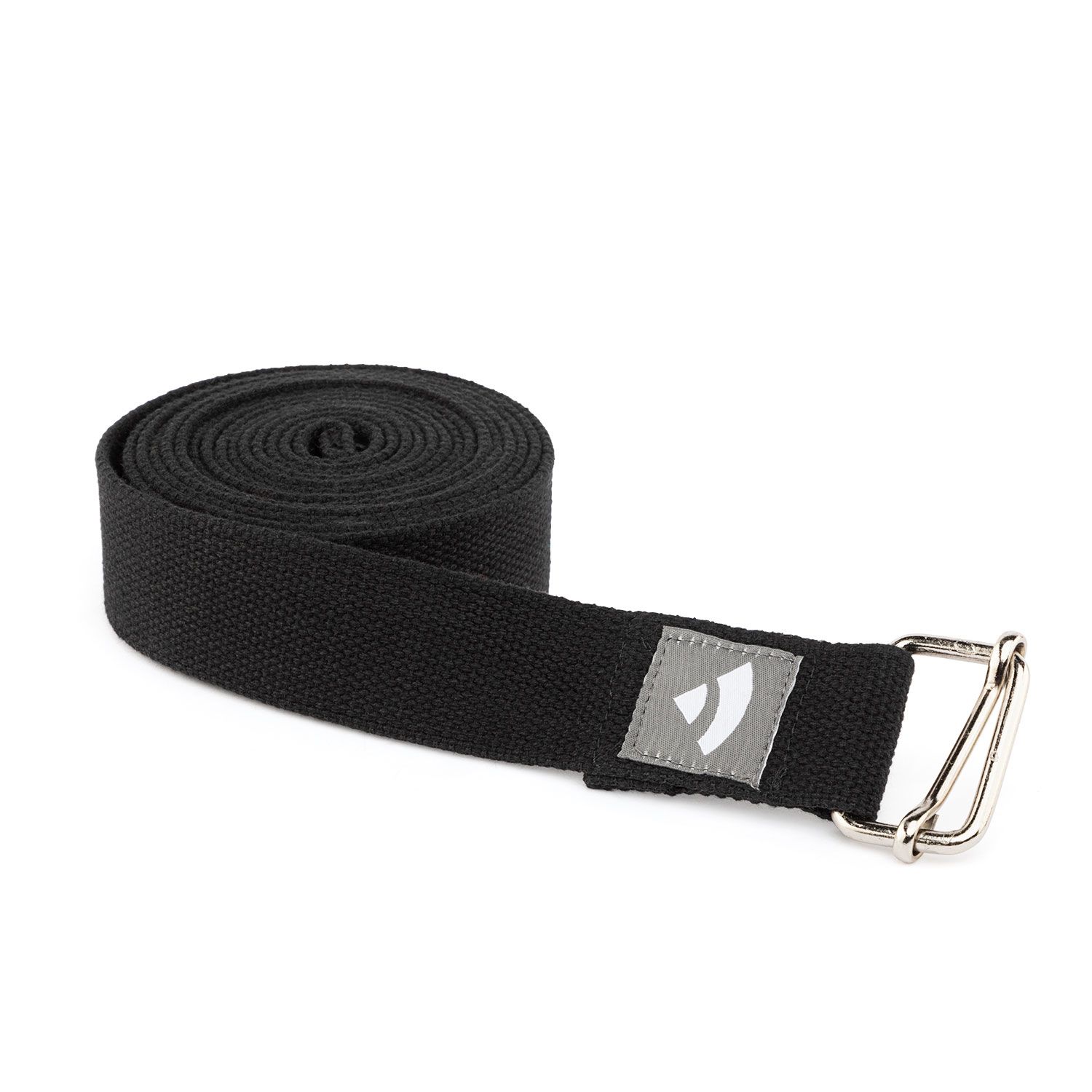 Asana Belt XL (Pro) aus Baumwolle mit Schiebeverschluss, schwarz 912-S