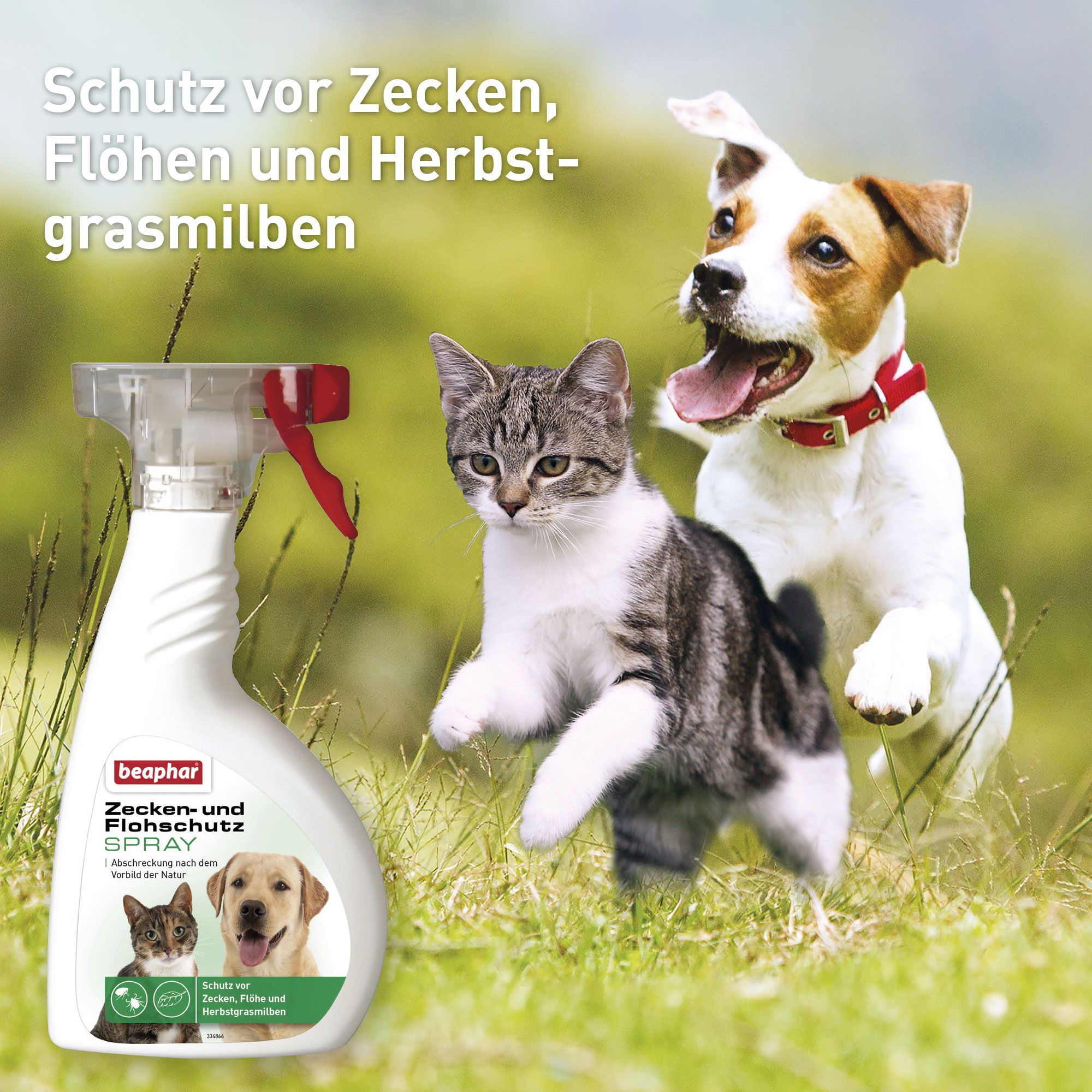 Beaphar - Zecken- und Flohschutz Spray 400 ml