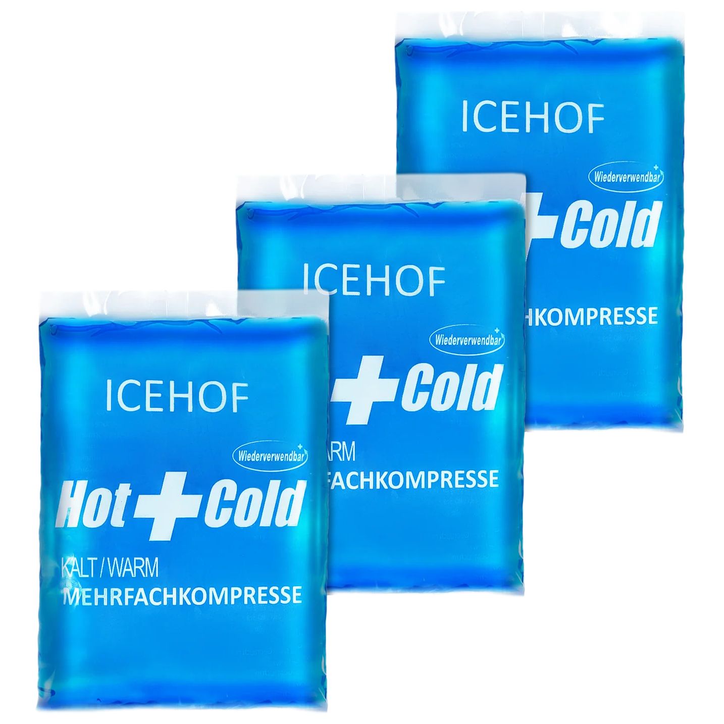 Icehof Kühlpads 3 St Kompresse