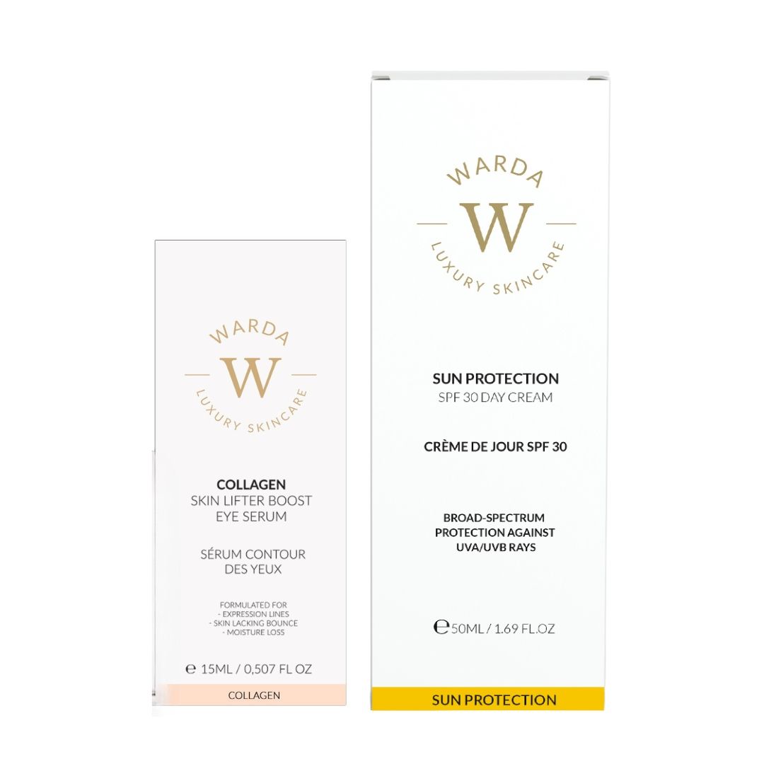 Warda Luxury Skincare Kollagen-Serum + LSF 30 Tagescreme