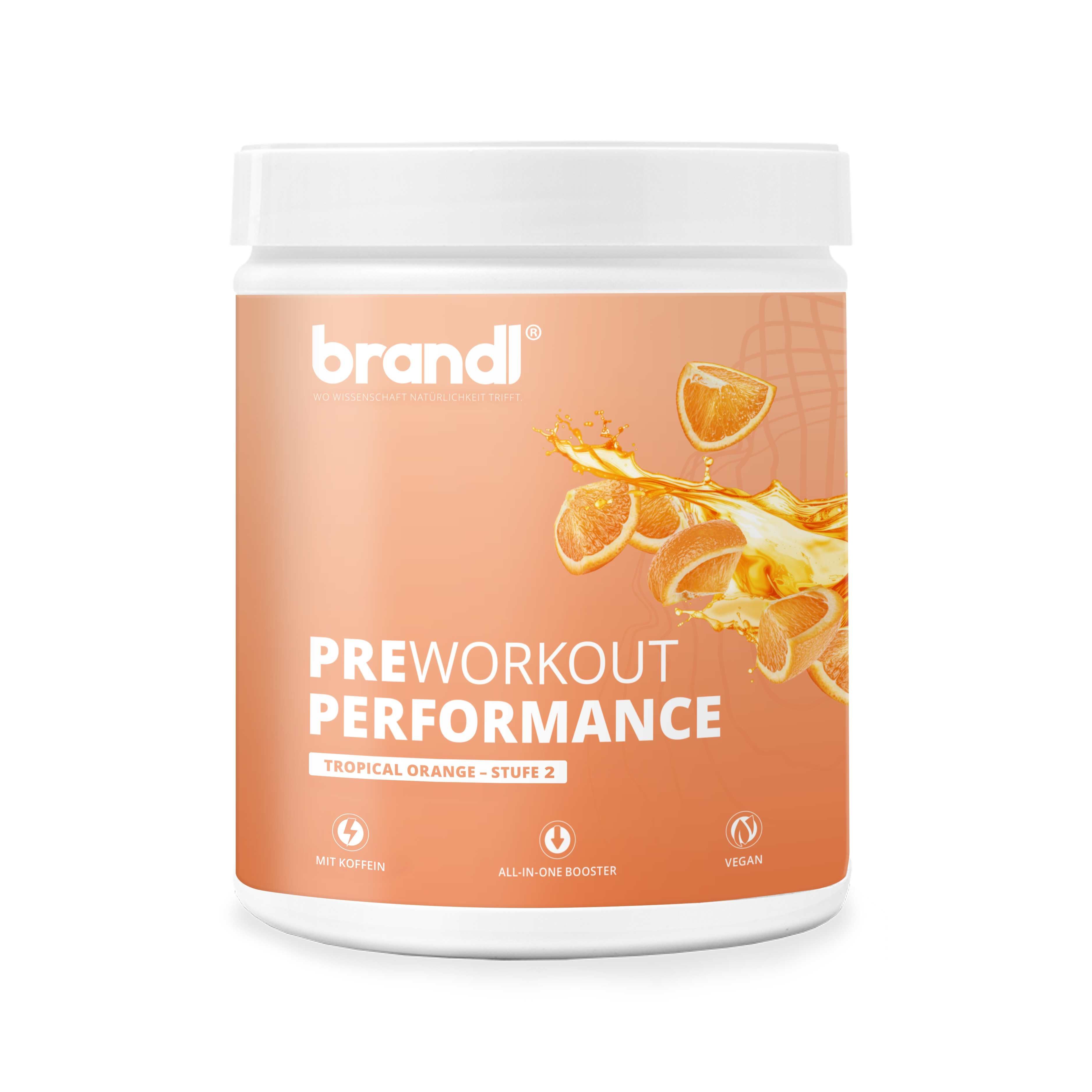 brandl® Pre-Workout Booster 2.0  | Stufe 2