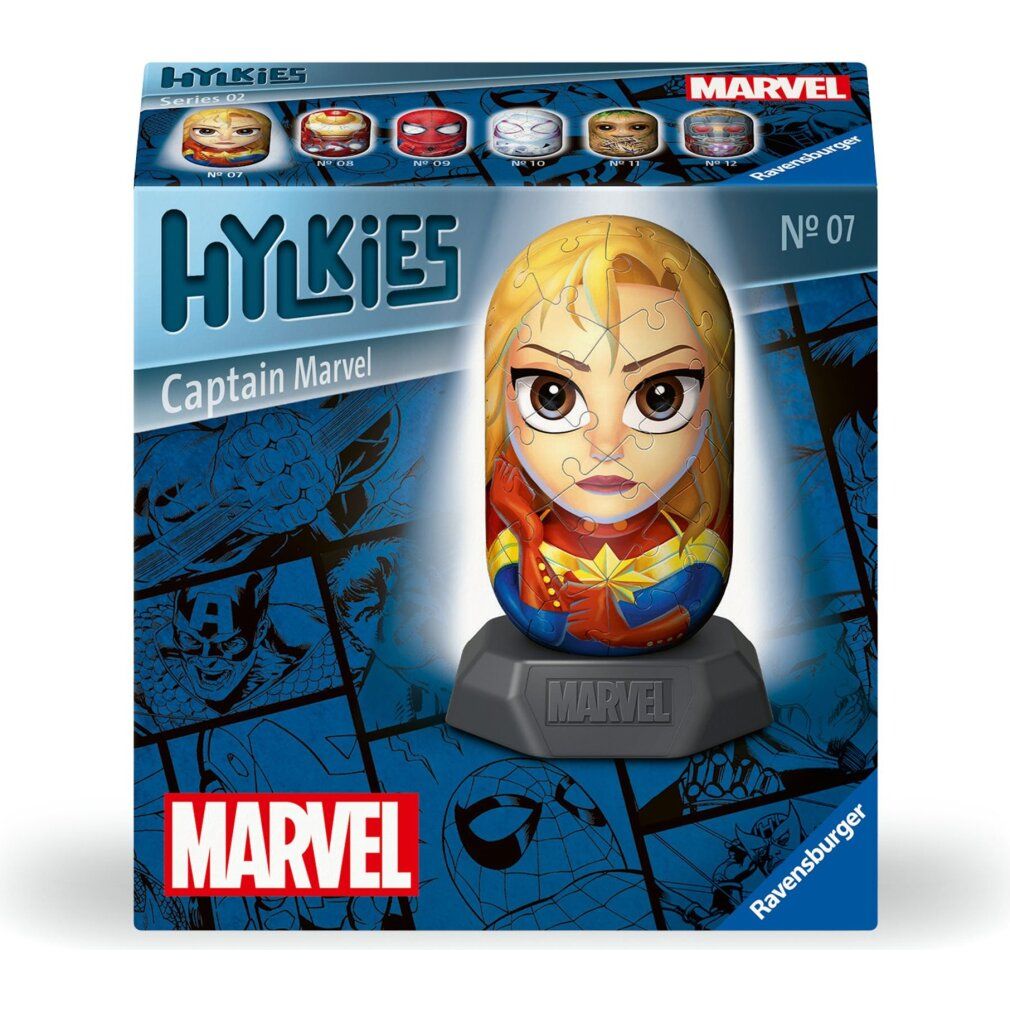Marvel 3D Puzzle Captain Marvel Hylkies (54 Teile)