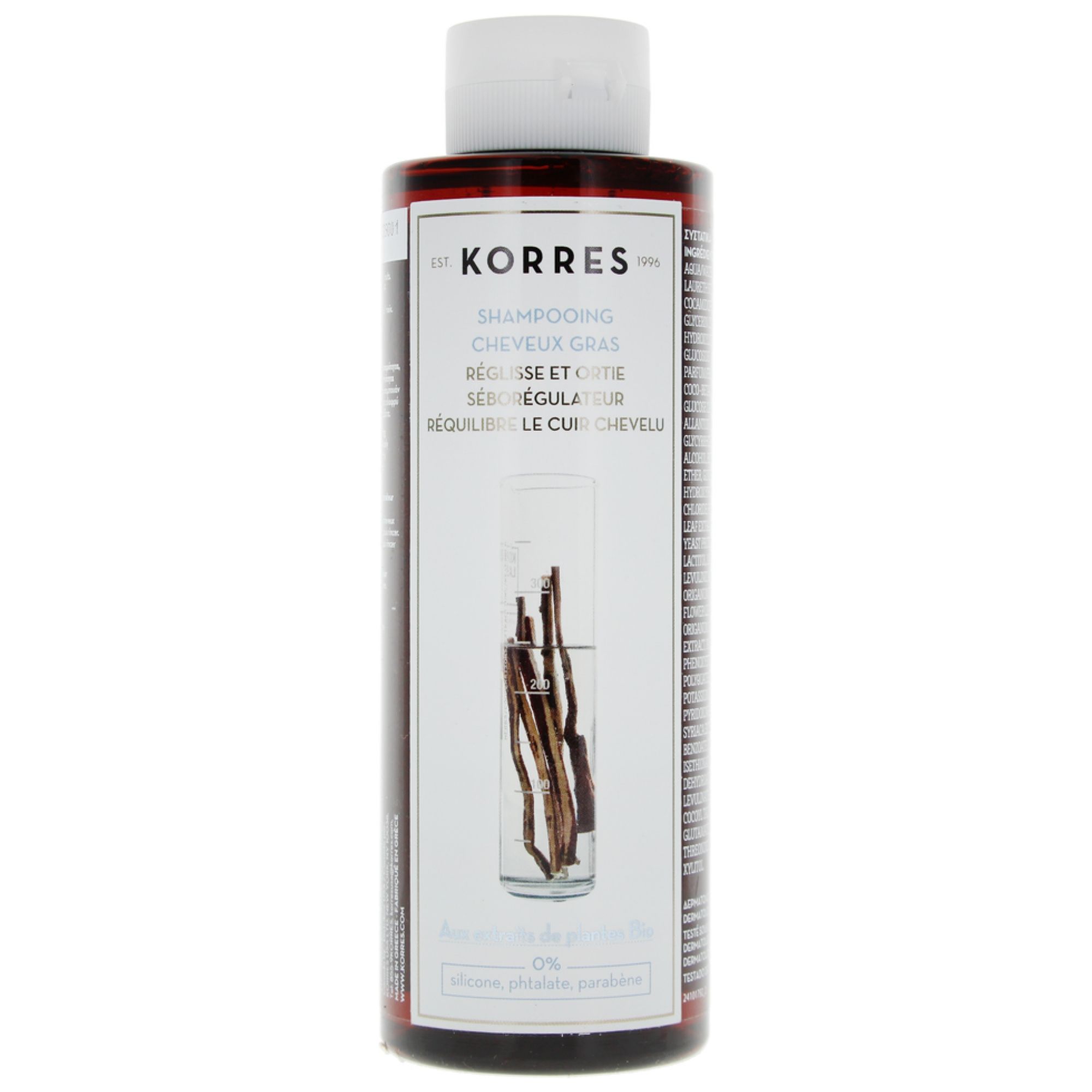 Korres Liquorice And Urtica Shampoo Für Fettige Haare 250 Ml - Bild 5