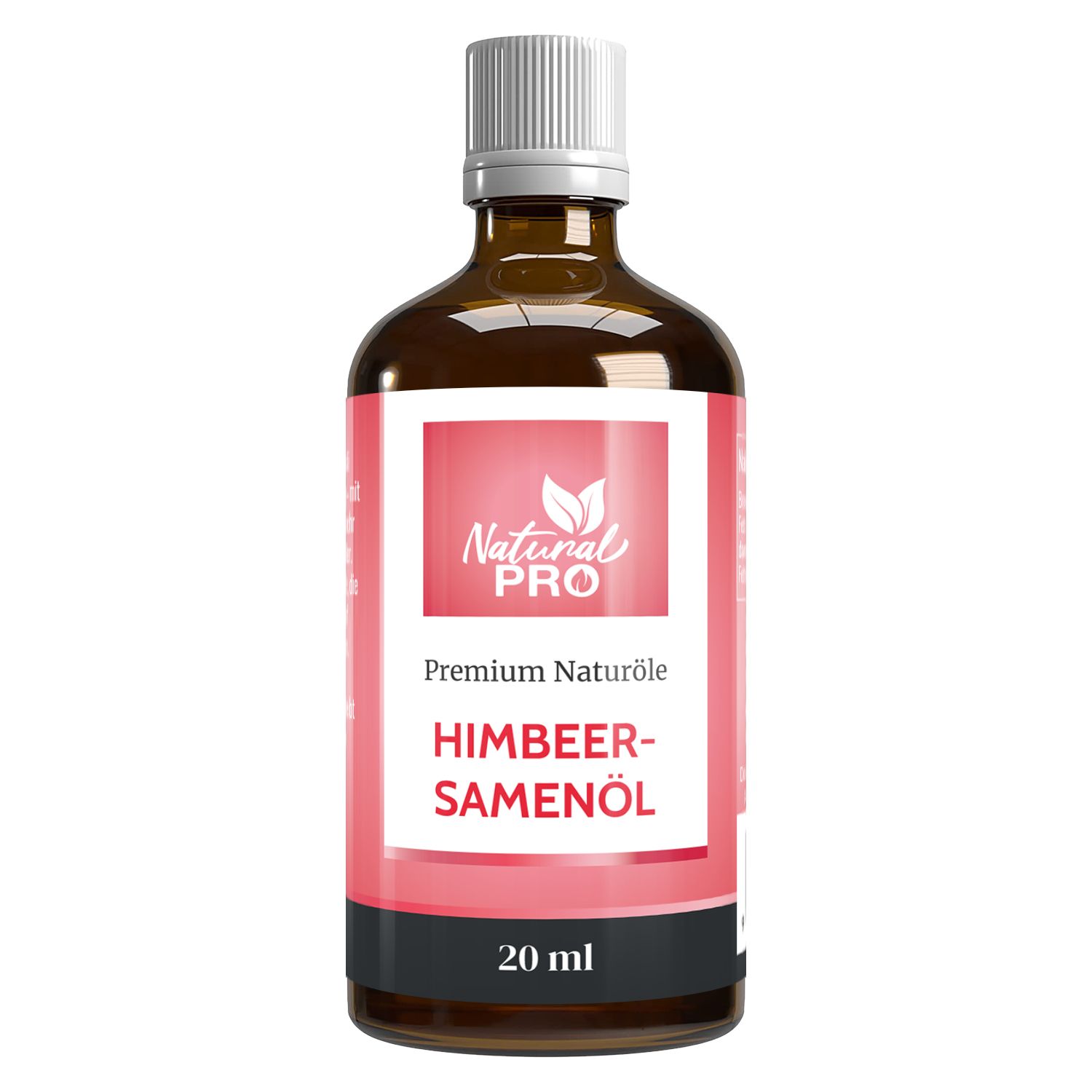 Himbeersamenöl | Naturrein und kaltgepresst Quelle pflanzlicher Omega-Fettsäuren & Vitamin E 20 ml Öl
