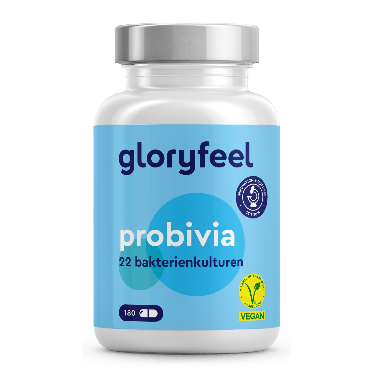 gloryfeel® Probivia Bakterienkulturen plus Inulin Kapseln