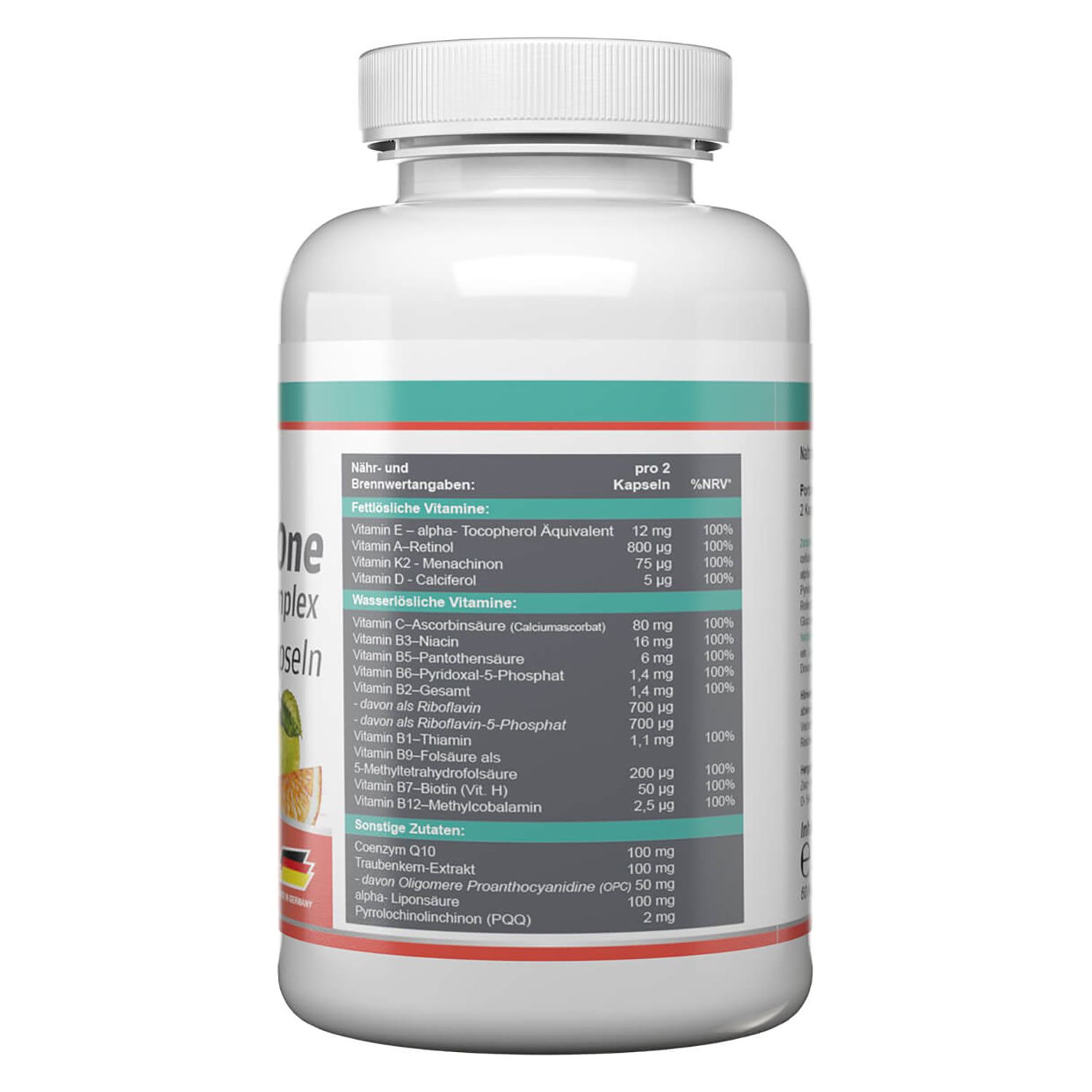 Health+ ALL IN ONE Multivitamin Komplex 60 St Kapseln