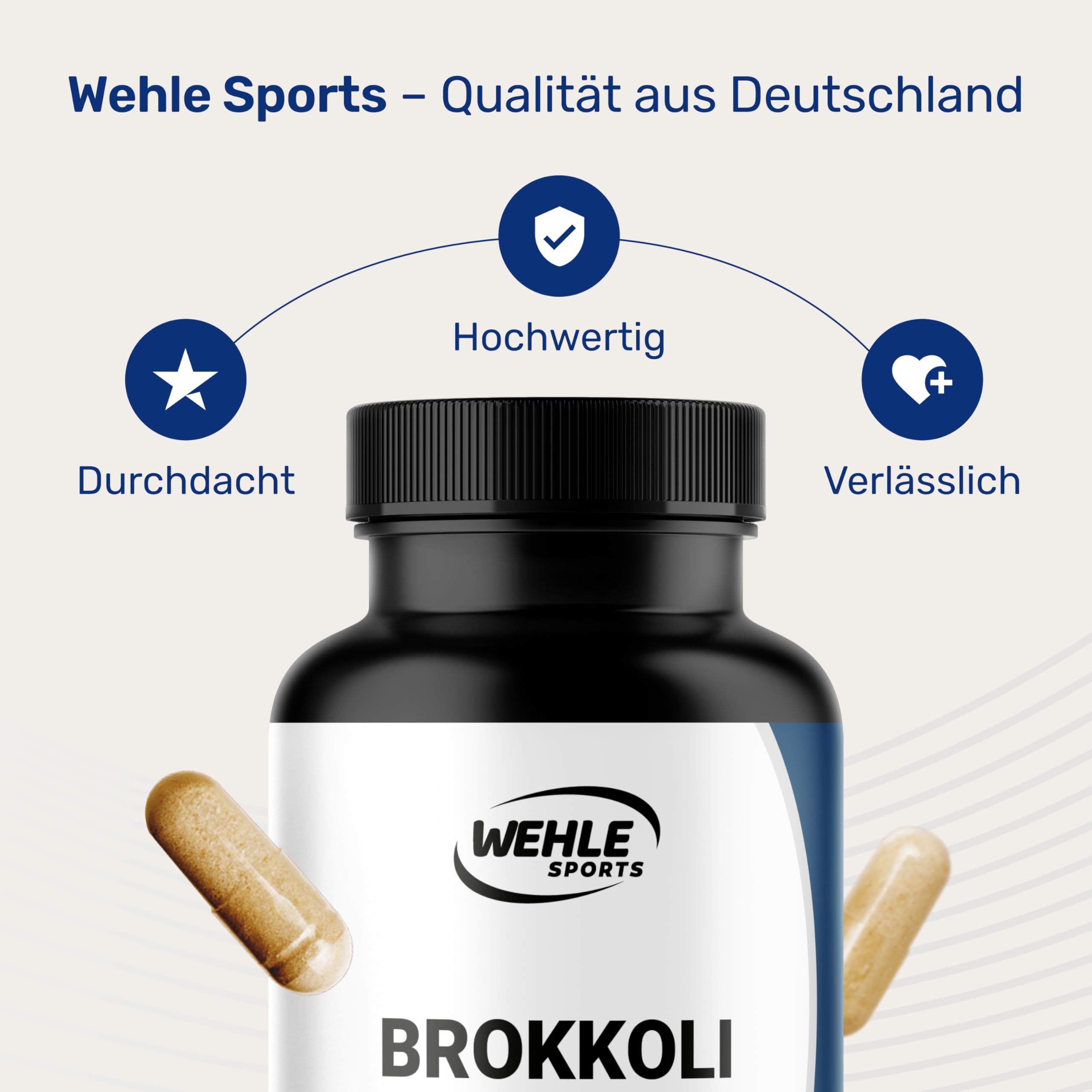 Wehle Sports Brokkoli Kapseln