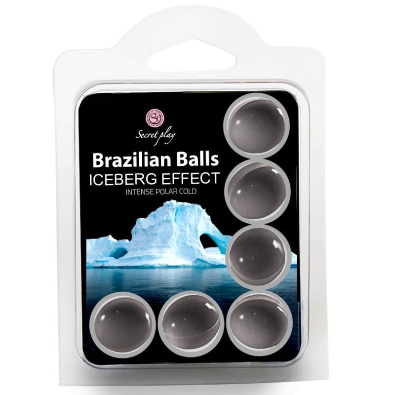 Secretplay - Brasilianische Kugeln Iceberg 6 St