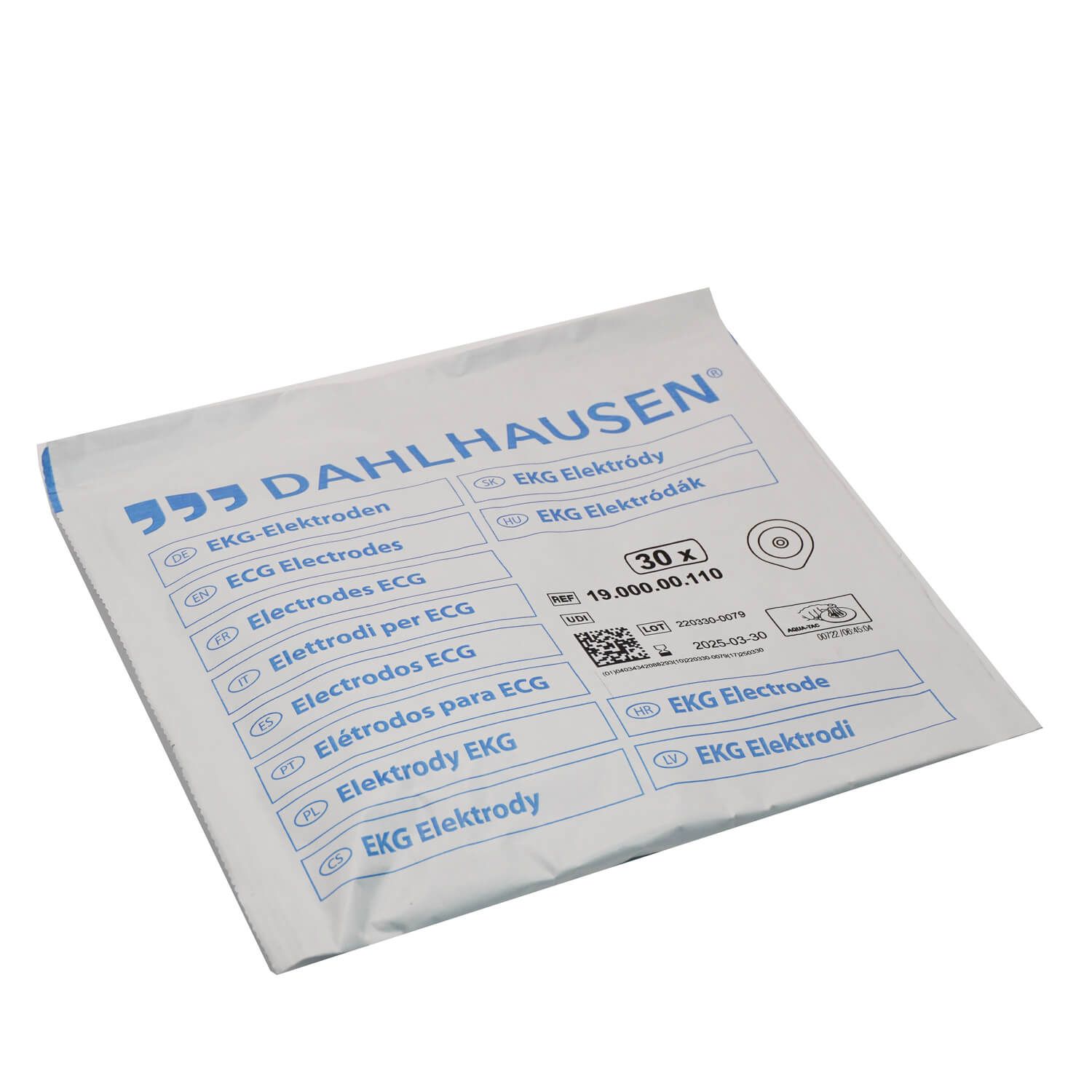 Dahlhausen EKG-Elektrode Erwachsene Solid-Gel