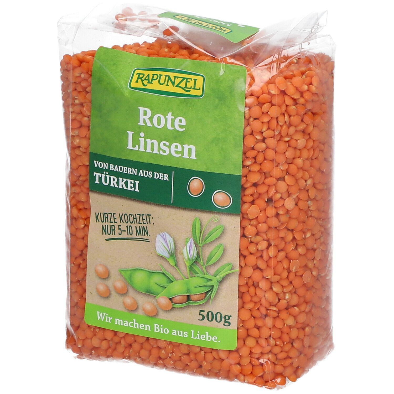 Rapunzel Bio Rote Linsen 500 g Sonstige