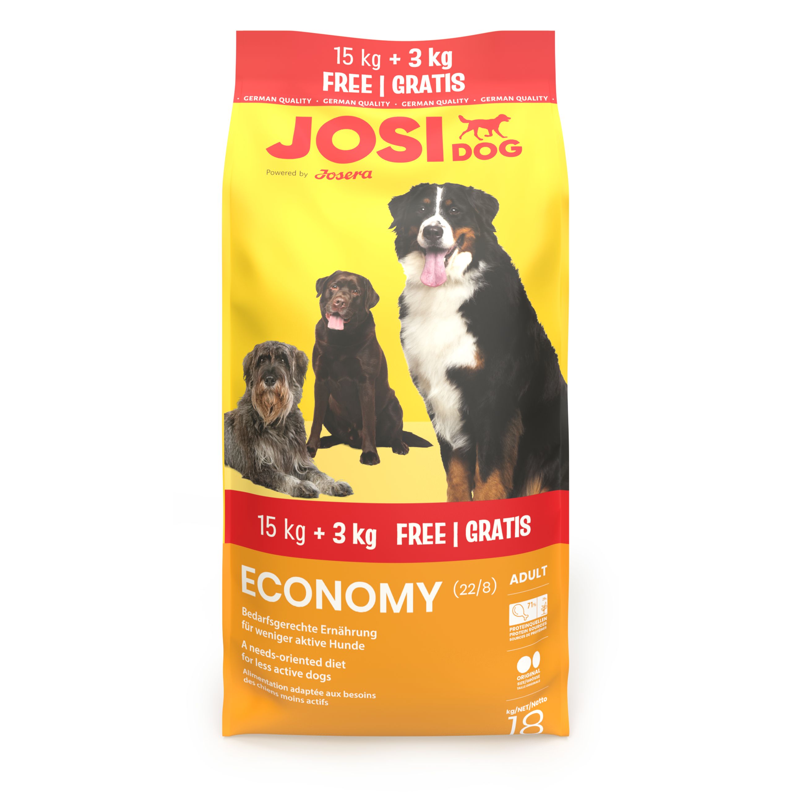 JosiDog Economy 15+3kg