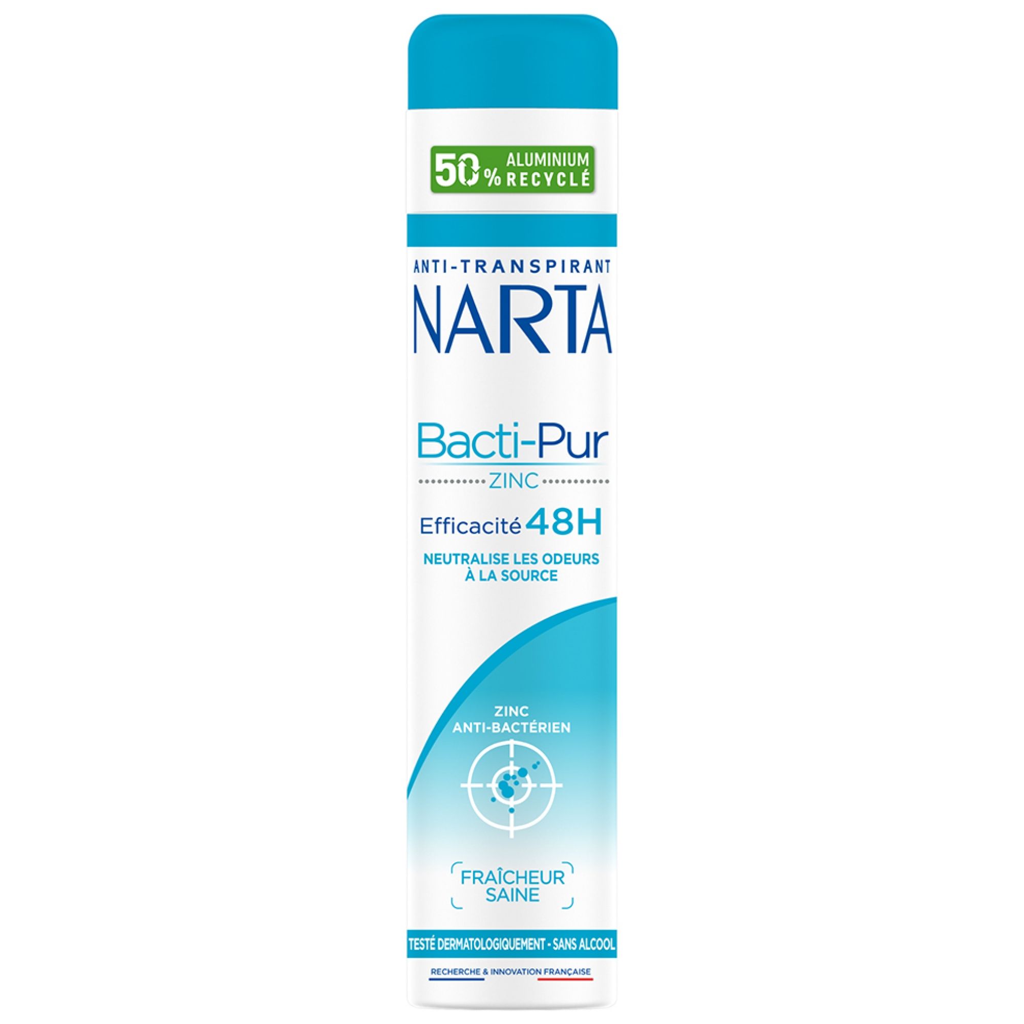 Narta Bacti-Pur Antitranspirant 48H Spray 21,5x4,5x4,5 cm