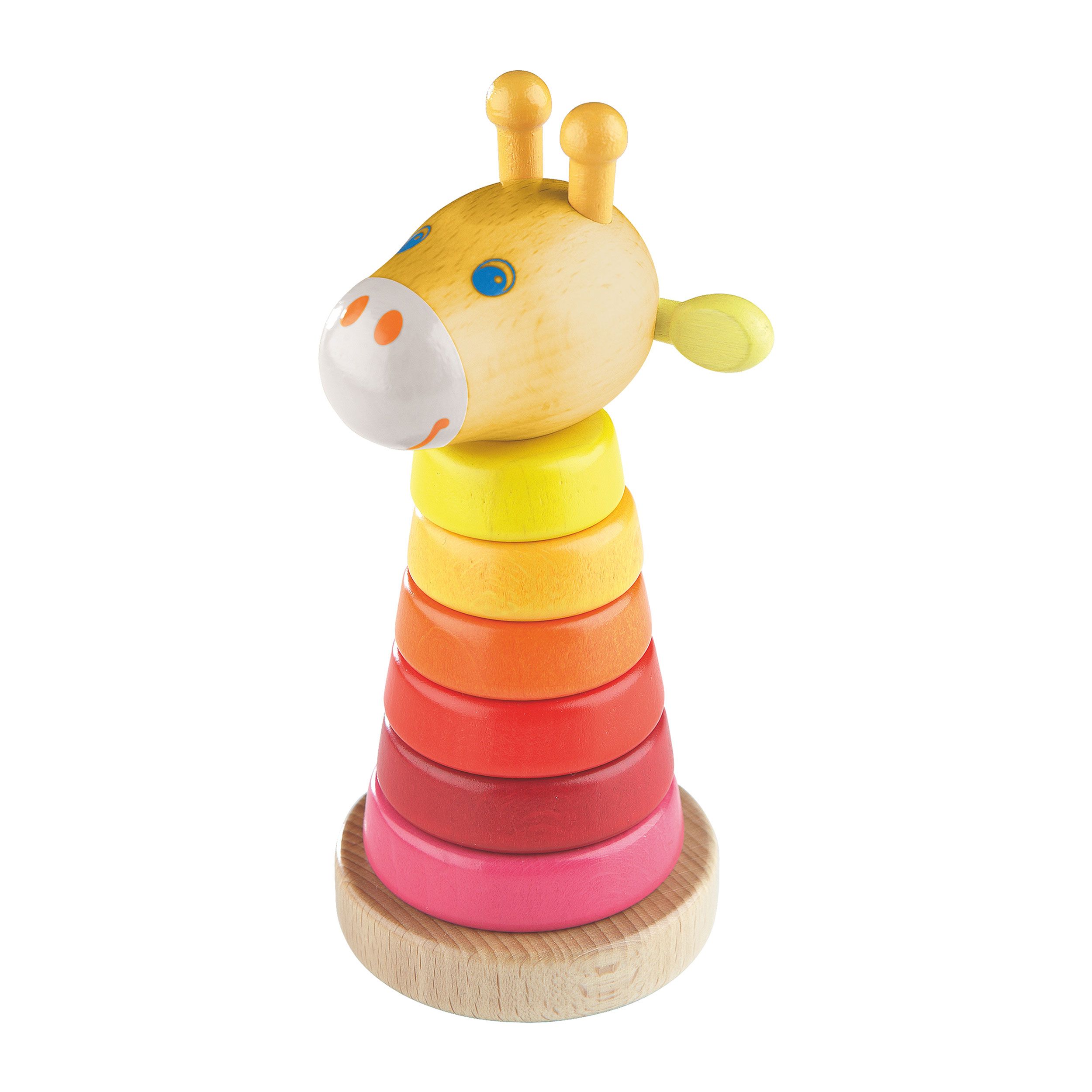 Haba Steckspiel Giraffe, 8-tlg., Holzspielzeug 1 St