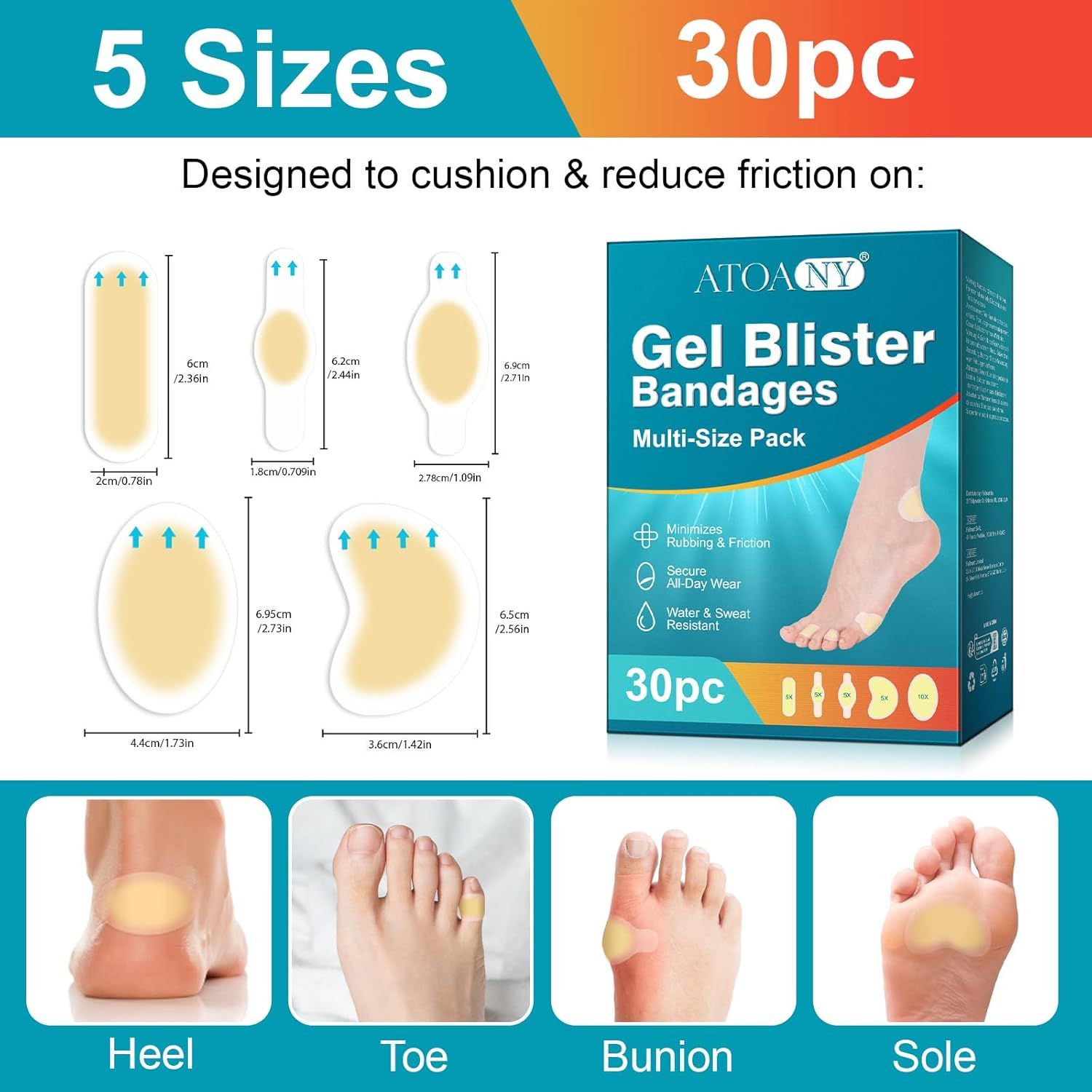 WANFAER Blasenpflaster