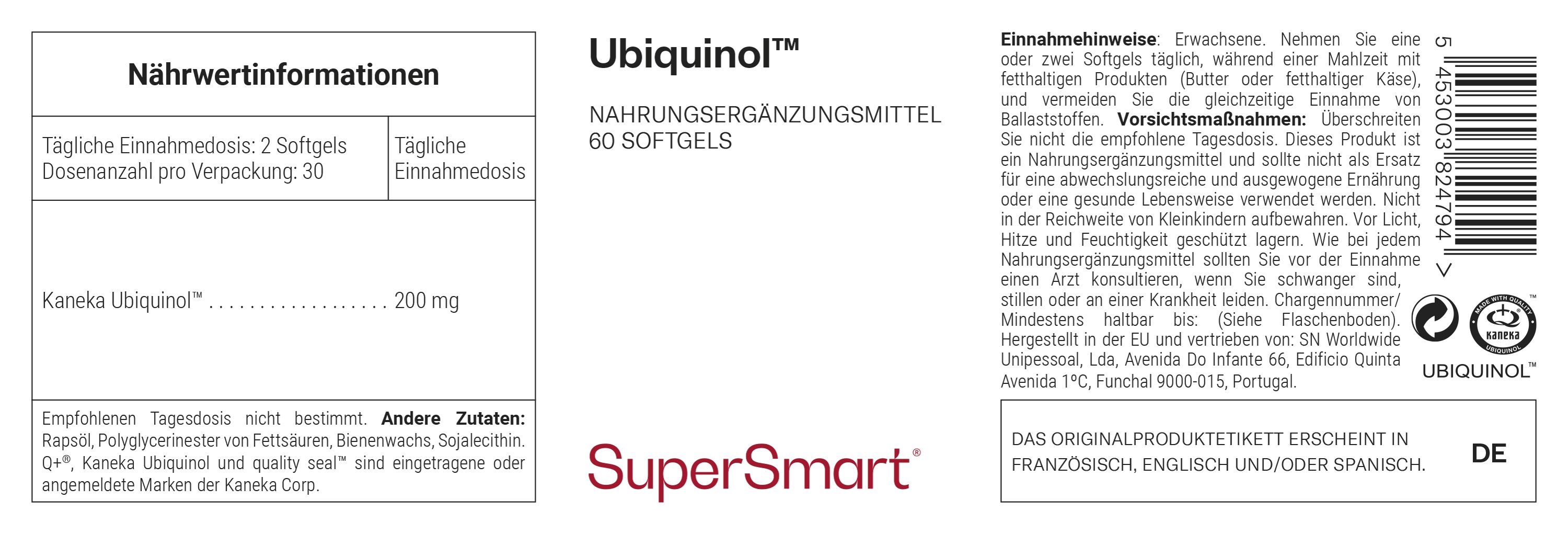 Ubiquinol™ - SuperSmart