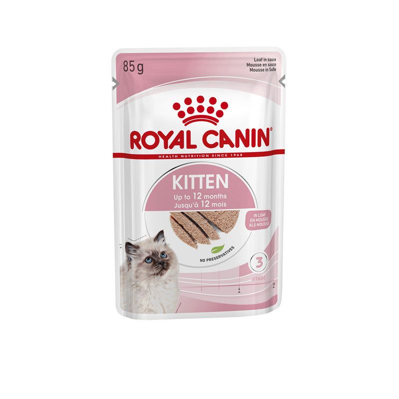 Royal Canin Feline Health Nutrition Kitten in Mousse 1020 g