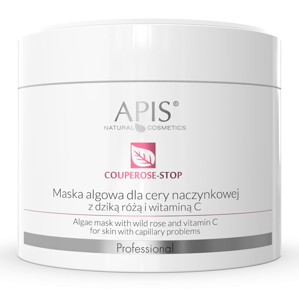 APIS COUPEROSE - STOP, Algenmaske mit Hagebuttenextrakt und Vitamin C