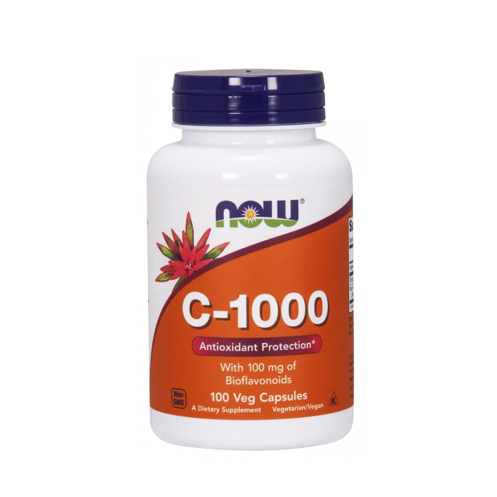 NOW Foods Vitamin C-1000 mit Bioflavonoiden 100 St Kapseln