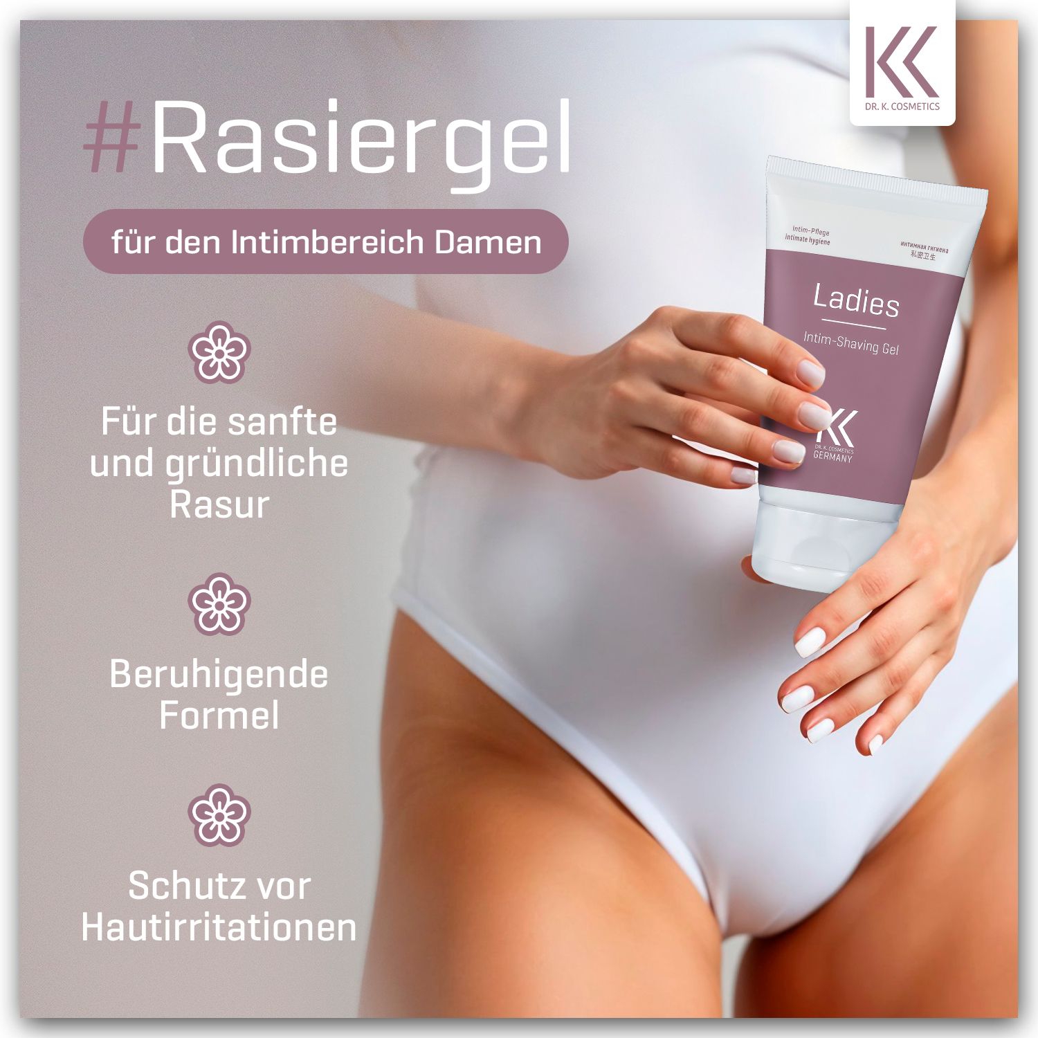 Dr. K. Cosmetics Ladies Intim-Shaving Gel