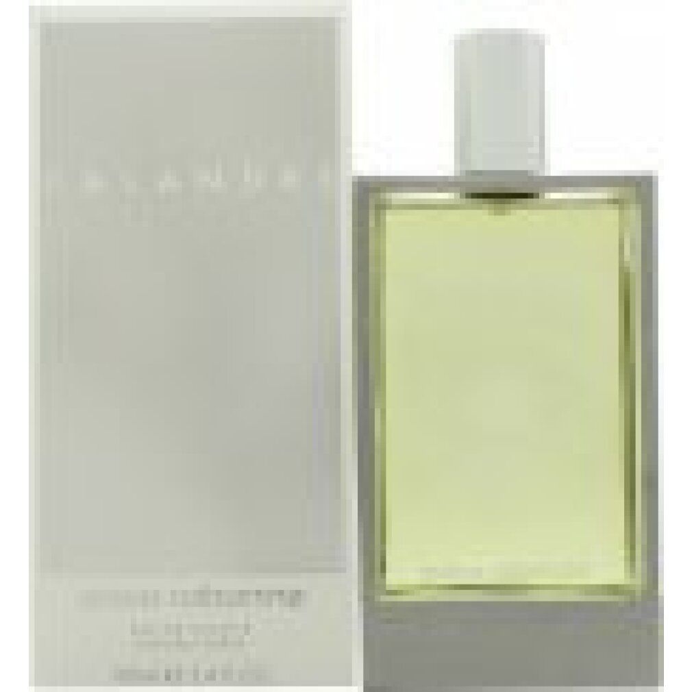 Calandre Eau de Toilette Flakon und Verpackung. Silberner Flakon mit weißer Kappe. Weißer Karton mit Produktnamen.