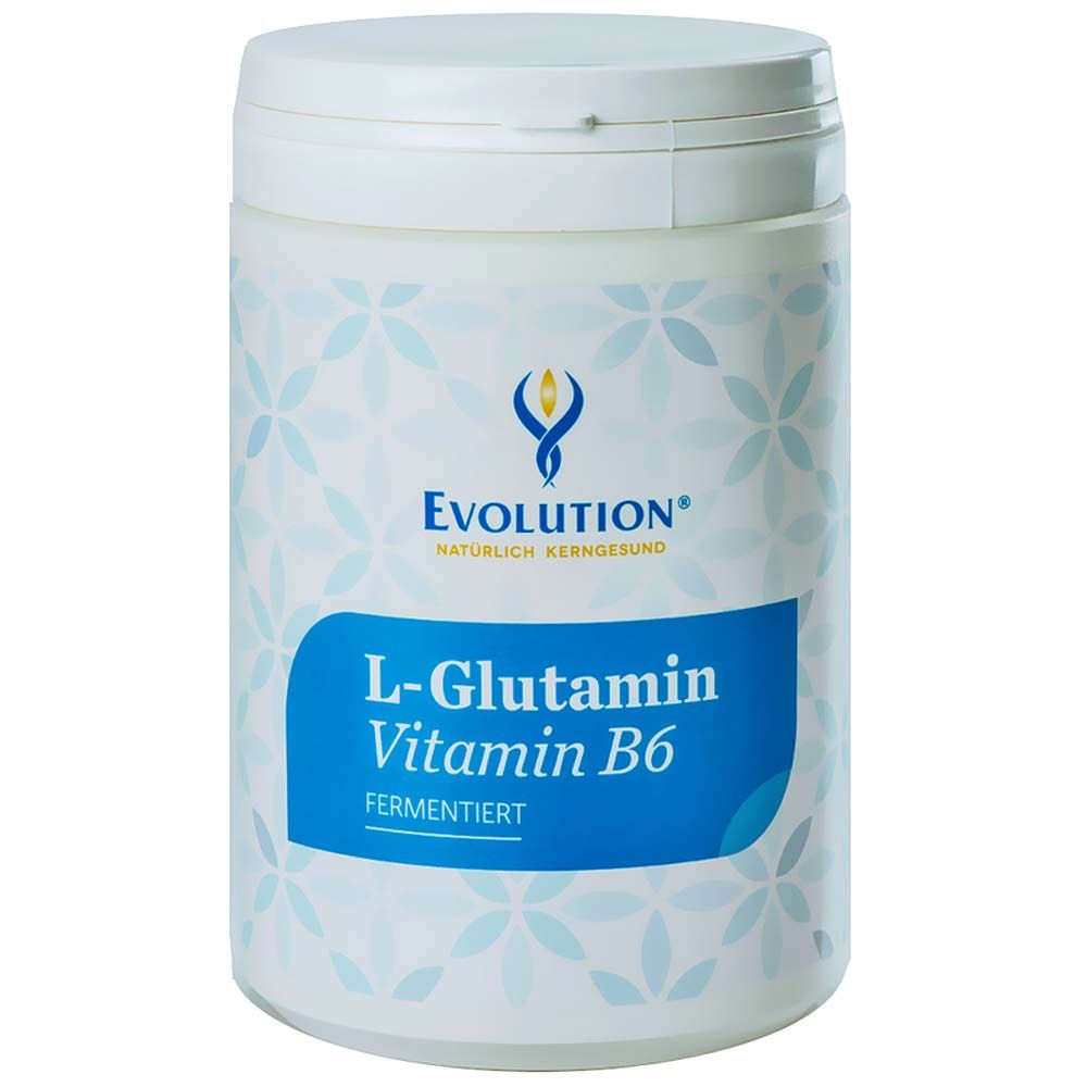 Evolution L-Gutamin Vitamin B6 Pulver
