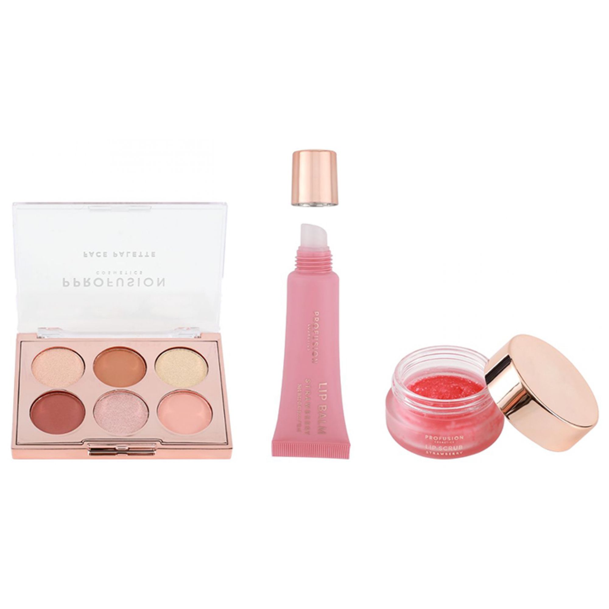 Profusion Cosmetics Pamper Chic Lippen- und Augen-Set