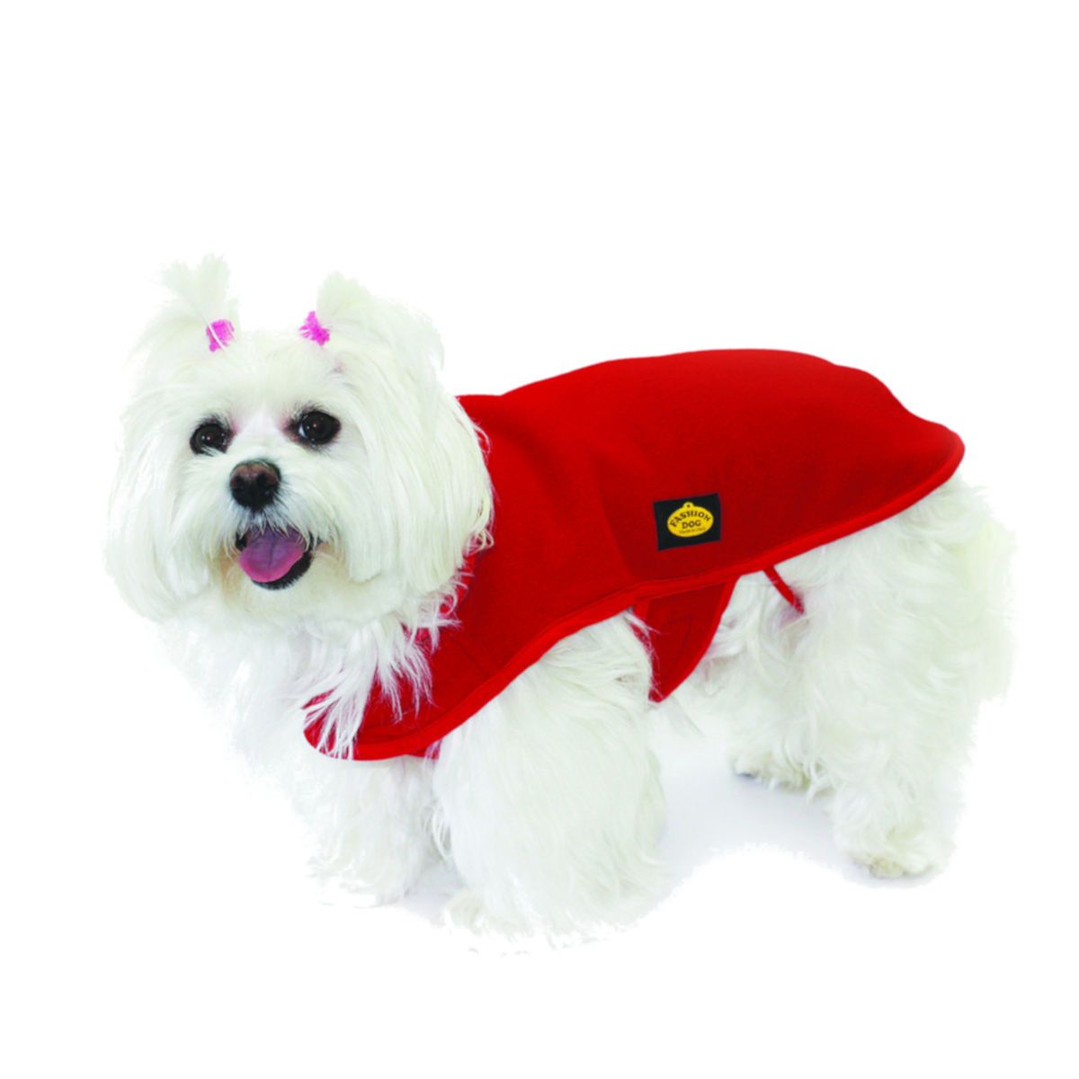 Fashion Dog Fleece-Hundemantel - Rot - 60 cm