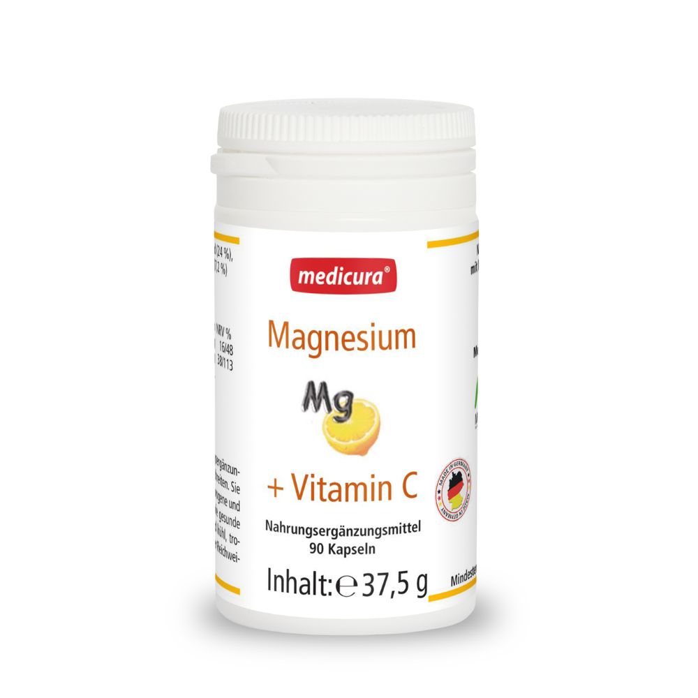 Medicura AG Magnesium + Vitamin C 37,5 g Hartkapseln