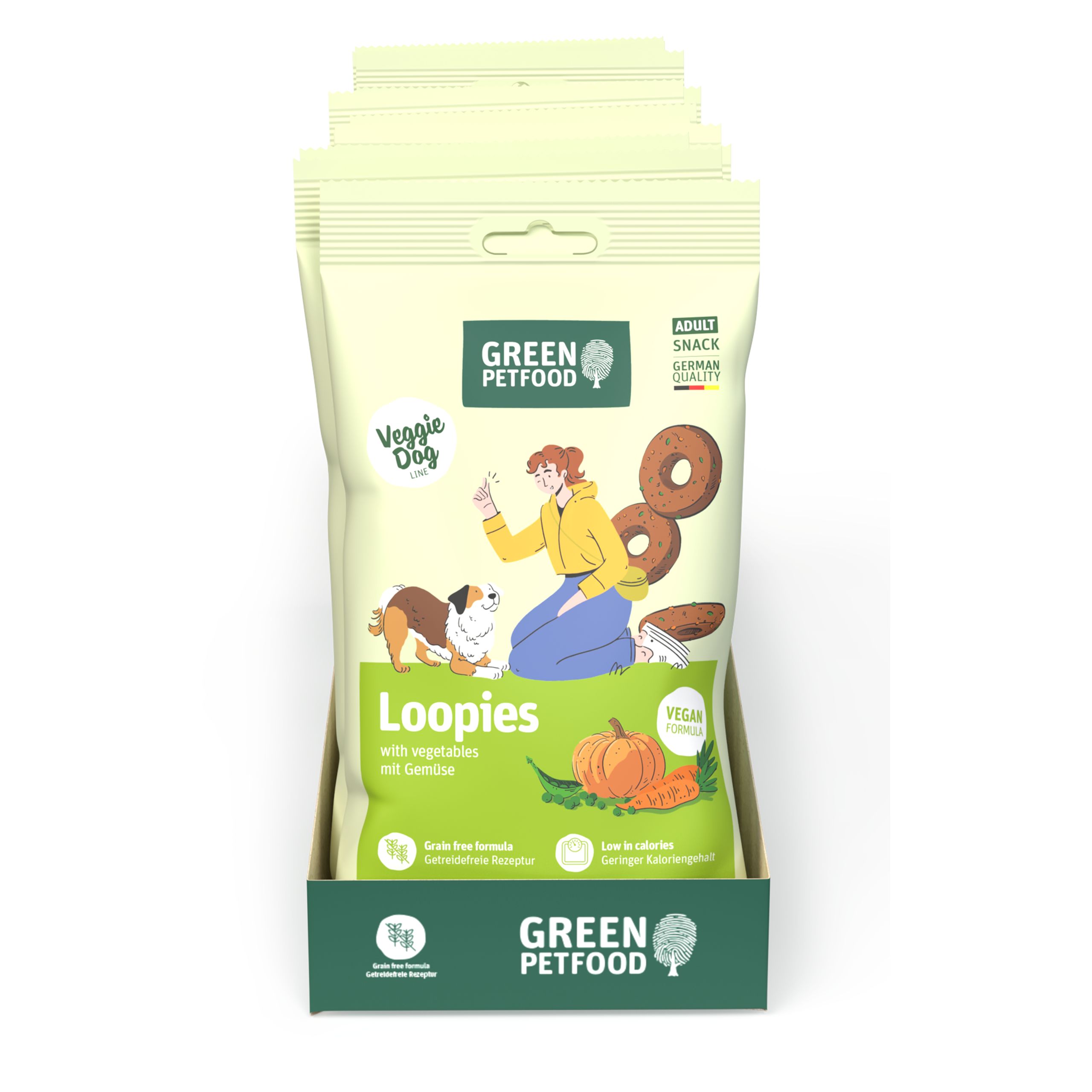 GPF Dog Loopies with Vegetables